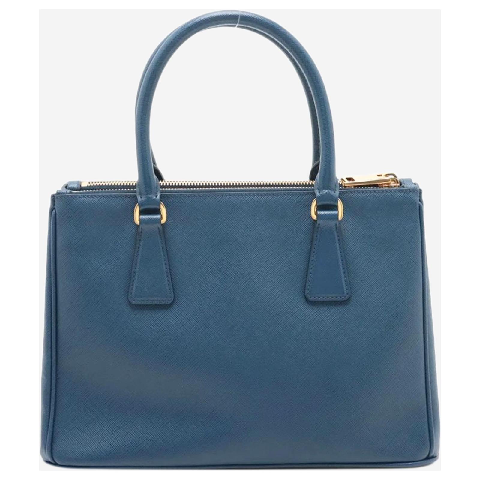 【関税&送料込】Prada Saffiano Lux Leather Handbag Prada Saffiano Lux Galleria Brown Leather Ladies Medium Tote
