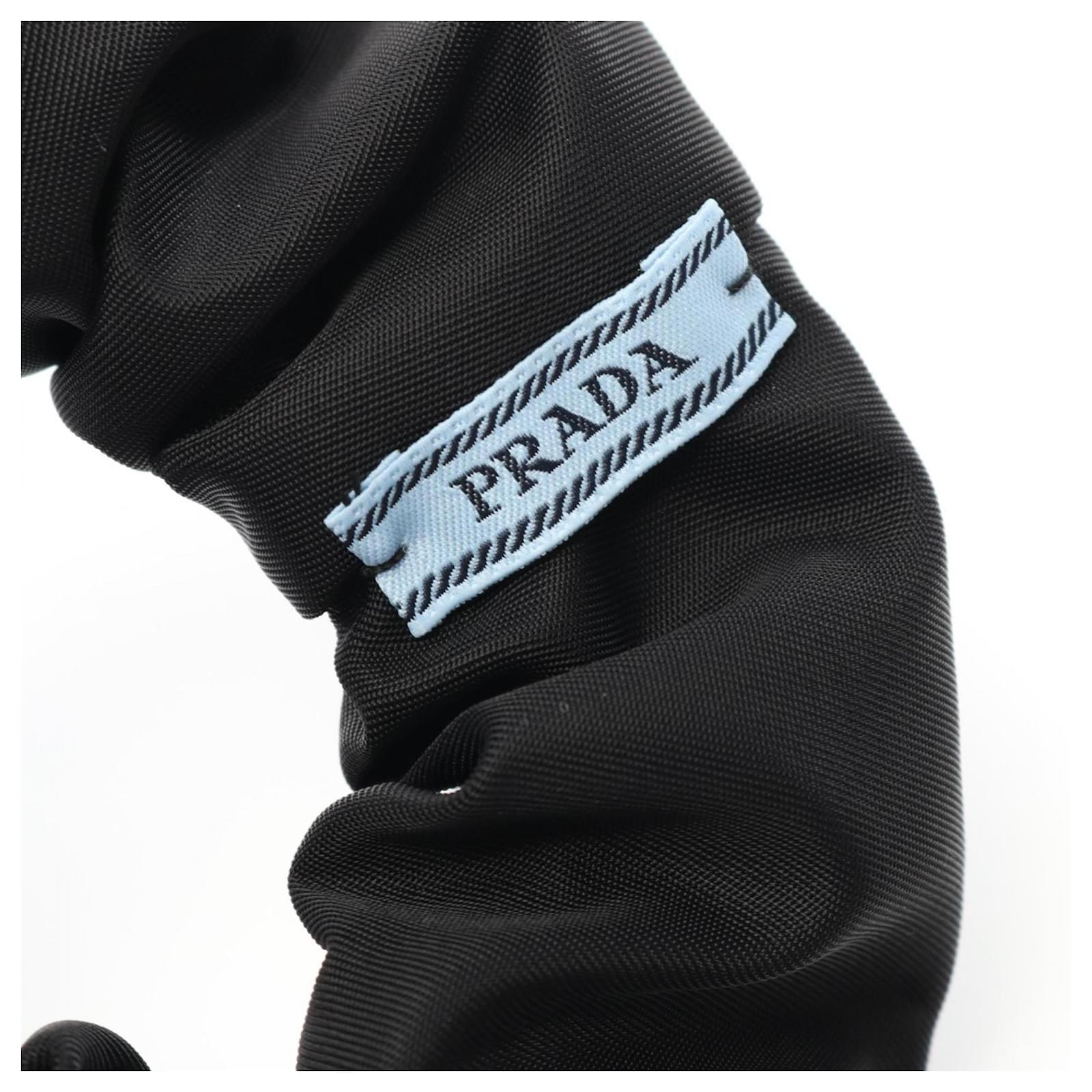 Prada Re-Nylon Scrunchie Black ref.2293074 - Joli Closet