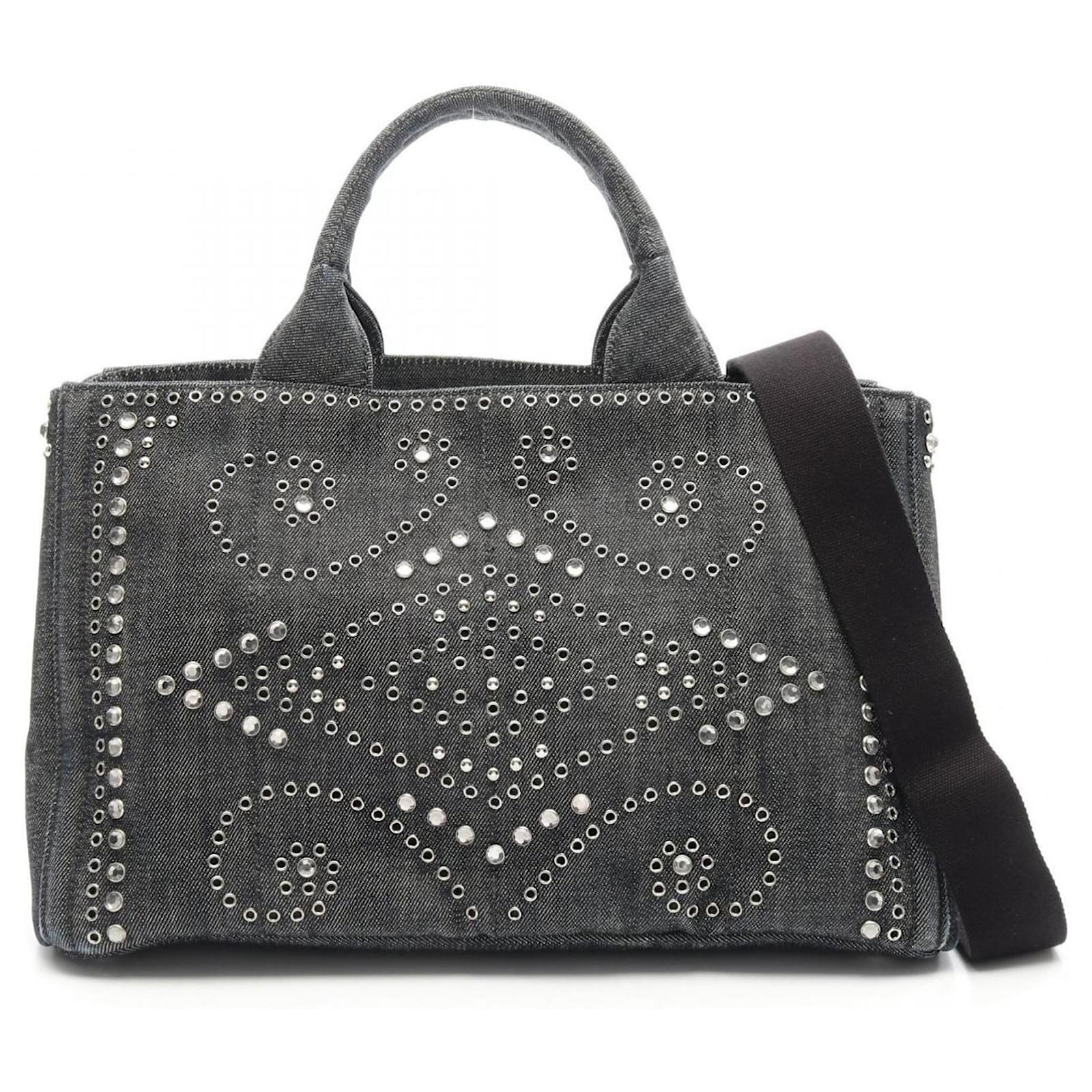CANAPA CANVAS TOTE BAG NAVY 【正規品・関税込み】 CANAPA CANVAS TOTE BAG NAVY 【正規品・関税込み】 (PRADA