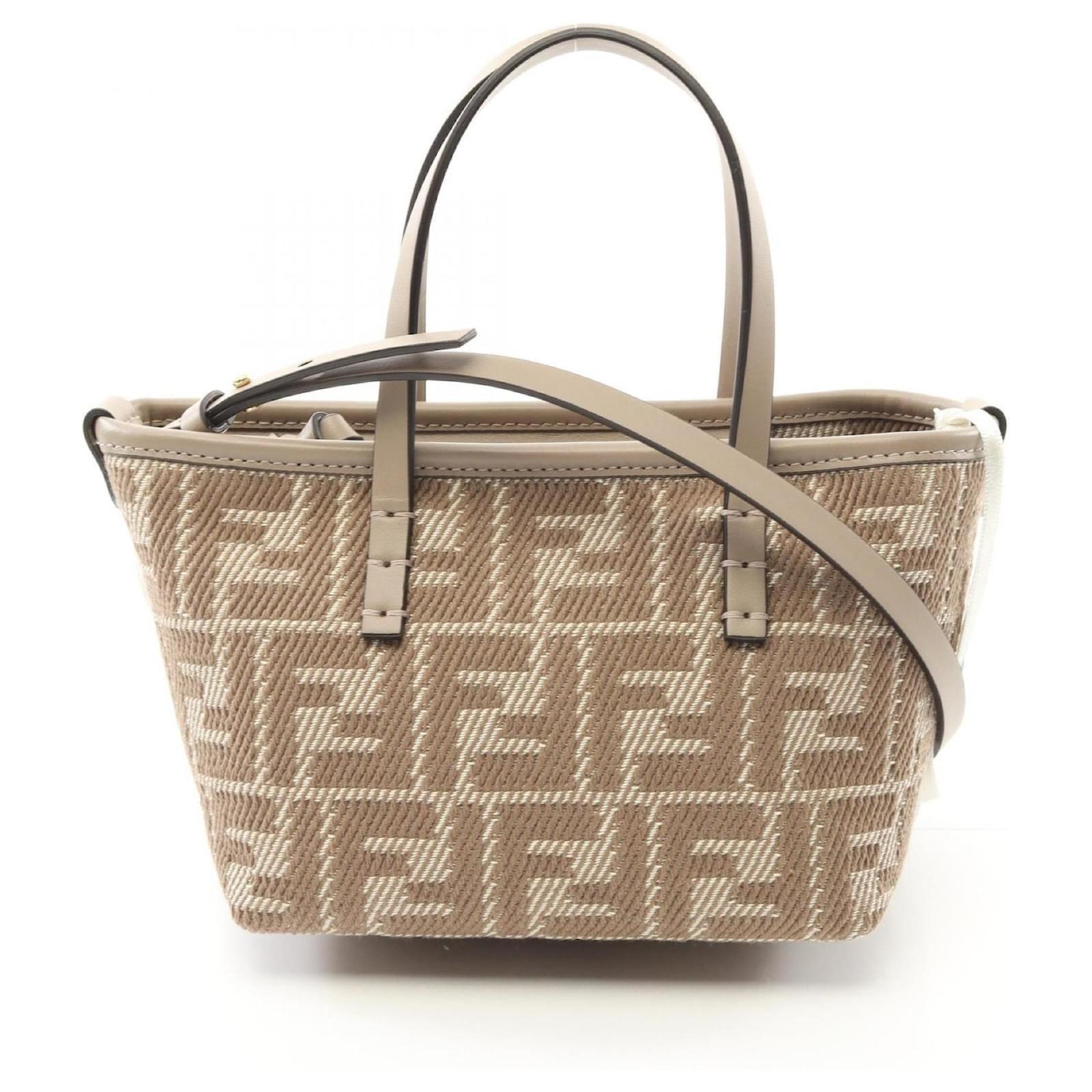 トートバッグ FENDI 'Roll Mini' shopping bag Beige s-l400.jpg