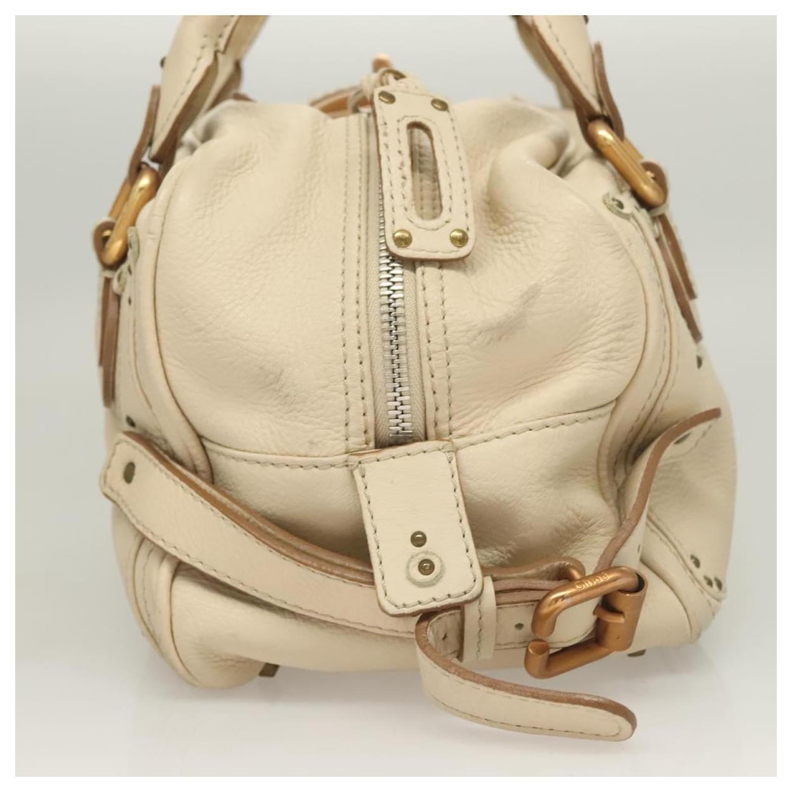 バッグ Chloe Paddington Hand Bag beige Chloé Paddington Satchel Bag Beige – Luxury Helsinki