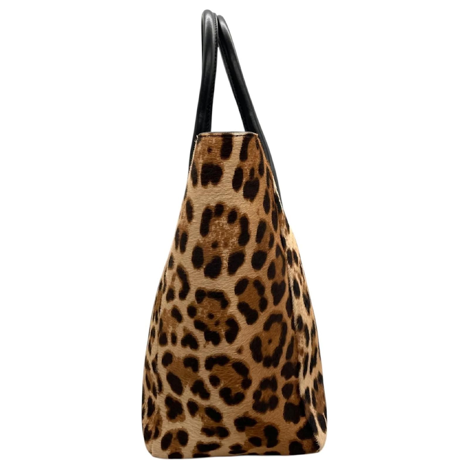 【送料&関税込】Dolce & Gabbana Brown Leopard Print T-sh 26513587_56990575_1000.jpg