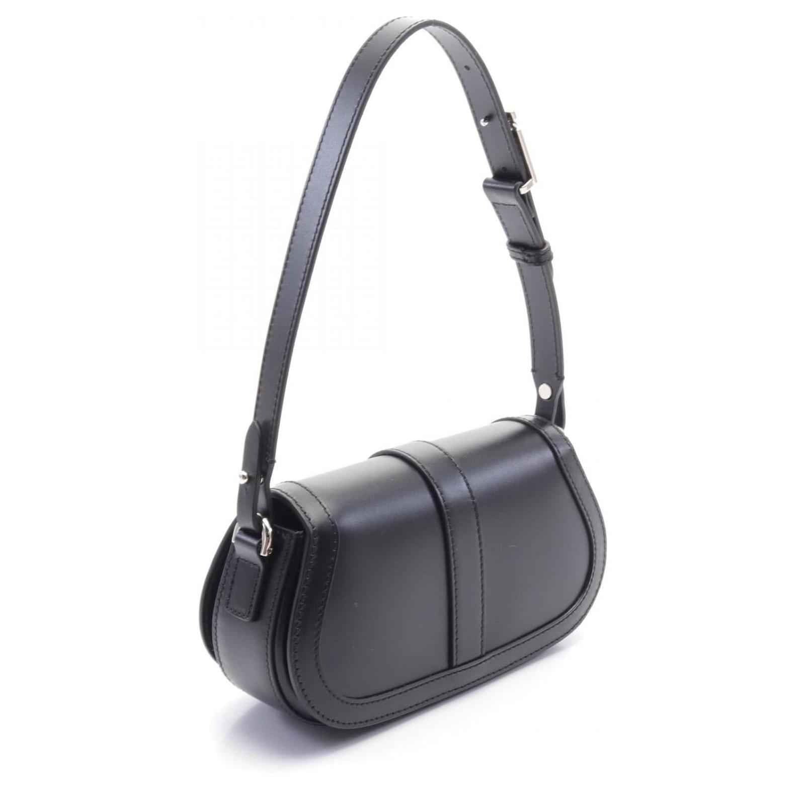 ショルダーバッグ・ポシェット VERSACE Women Shoulder Bags 94474 10157921A13171 93561 Black Versace Greca Goddess Leather Shoulder Bag Black Pony-style