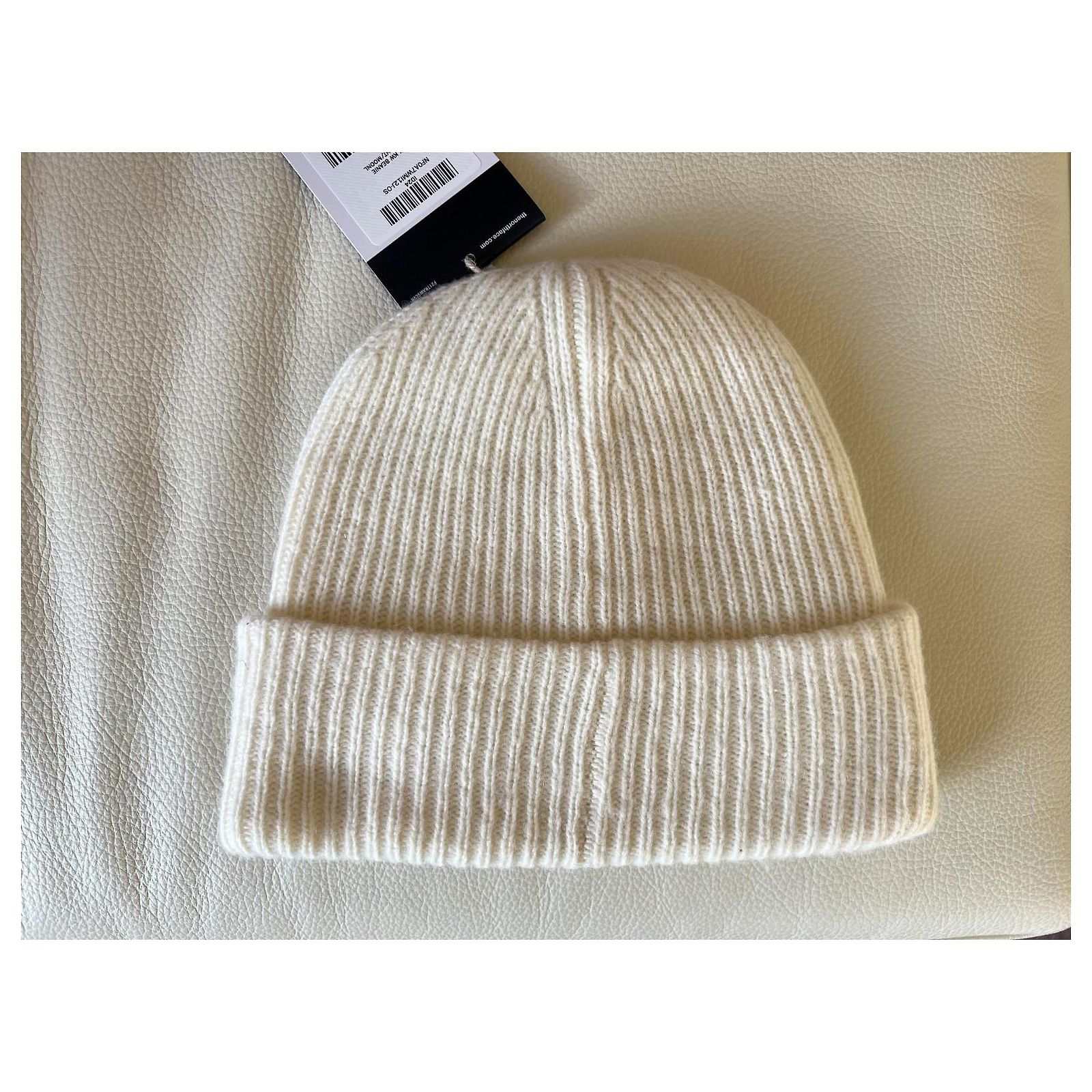 The North Face x KAWS beanie Moonlight Ivory The North Face x Kaws Project Beanie - Moonlight Ivory – Kith main image 3