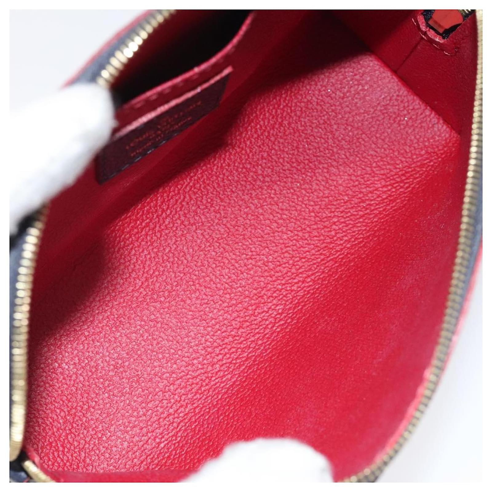 LOUIS VUITTON Empreinte Pochette Cosmetic PM Pouch Navy M69413 LV Auth 126078 Navy blue  ref.2296958