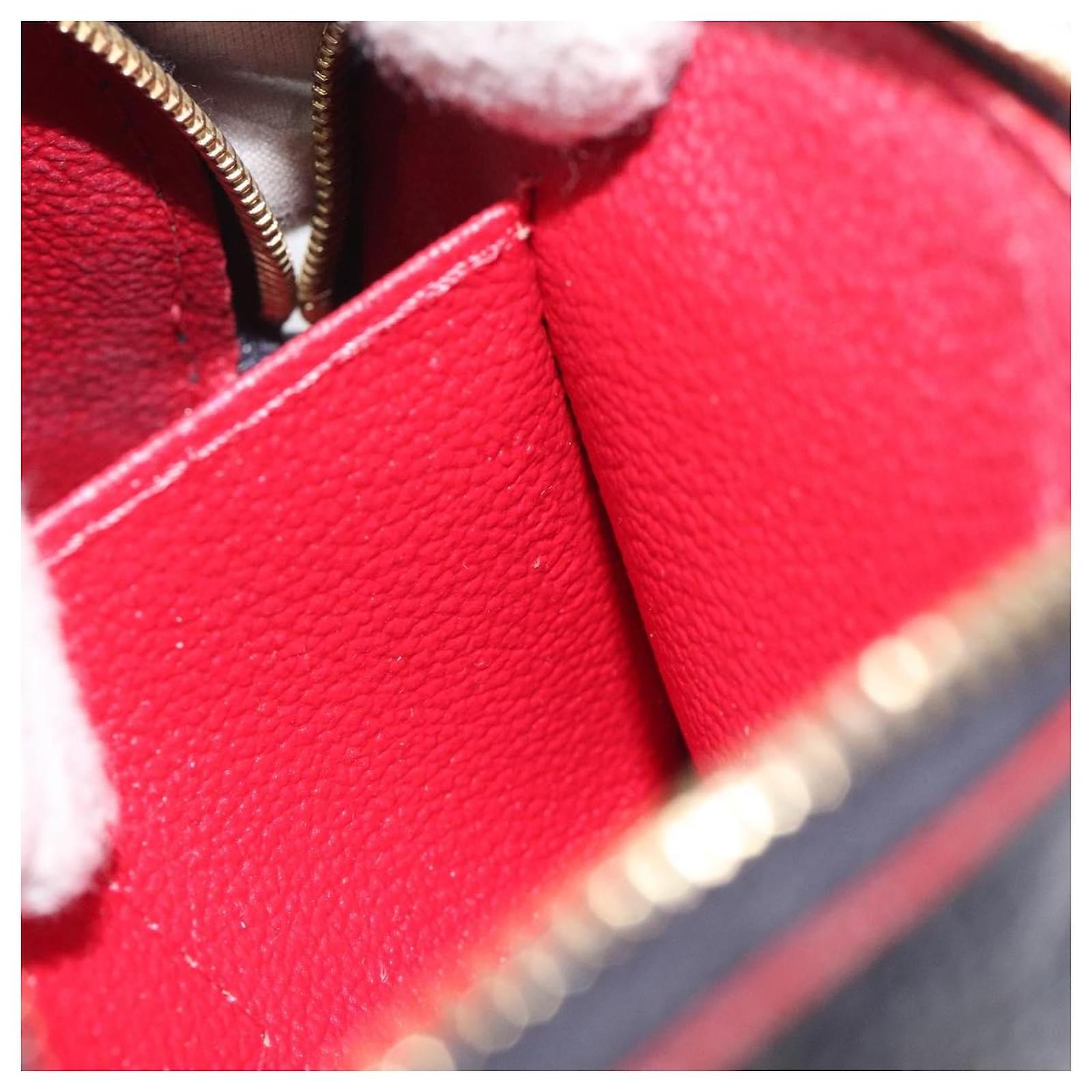 LOUIS VUITTON Empreinte Pochette Cosmetic PM Pouch Navy M69413 LV Auth 126078 Navy blue  ref.2296958