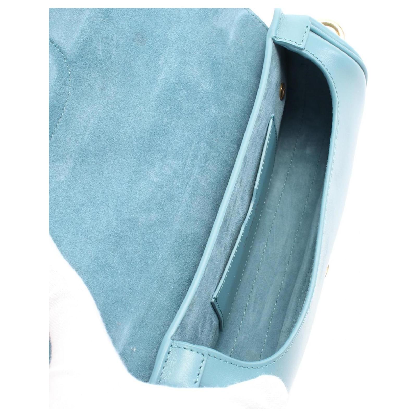 Christian Dior Dior Bobby East-West Shoulder Bag Blue
