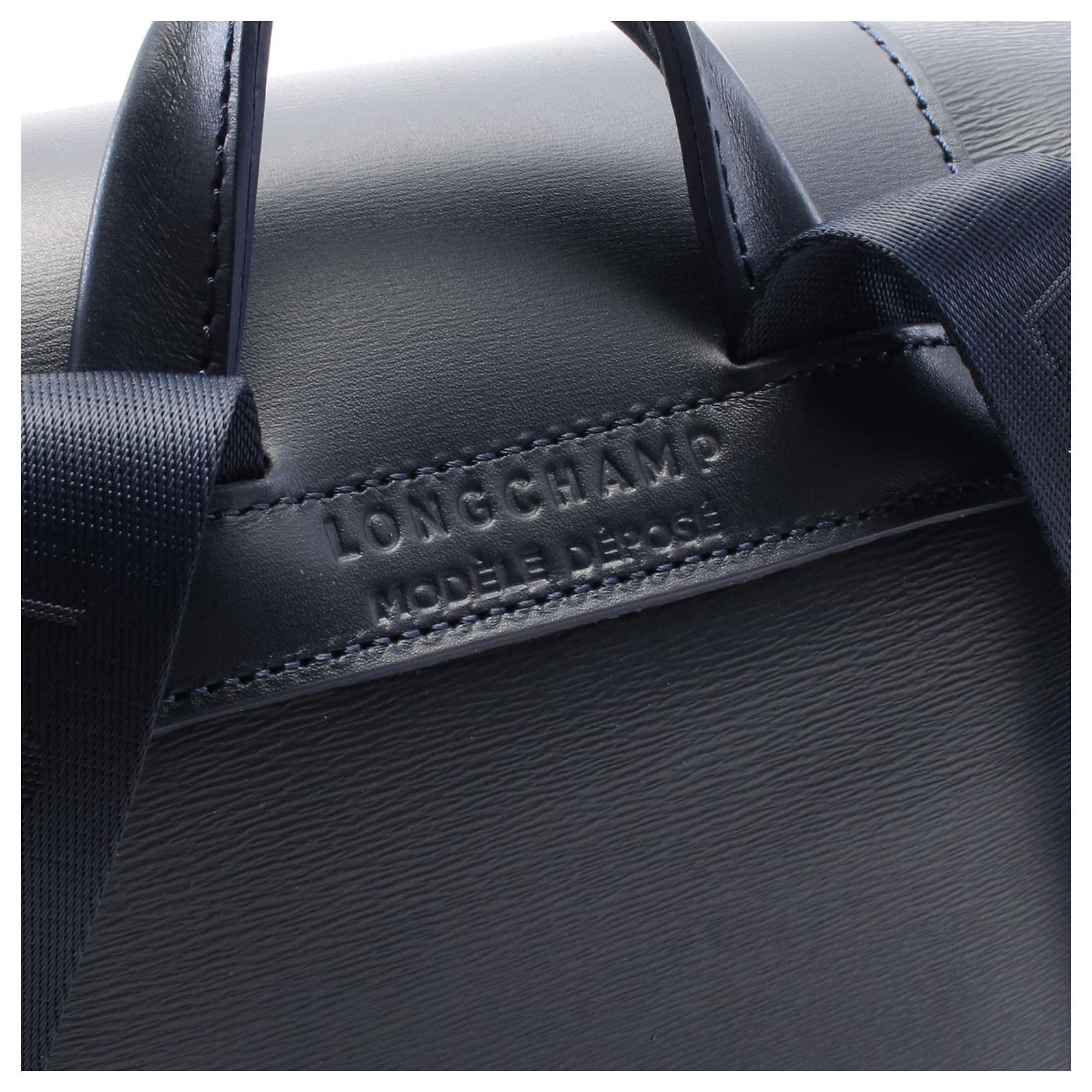 Longchamp Le Pliage City M Backpack Navy Blue Cloth ref.JC2297413 