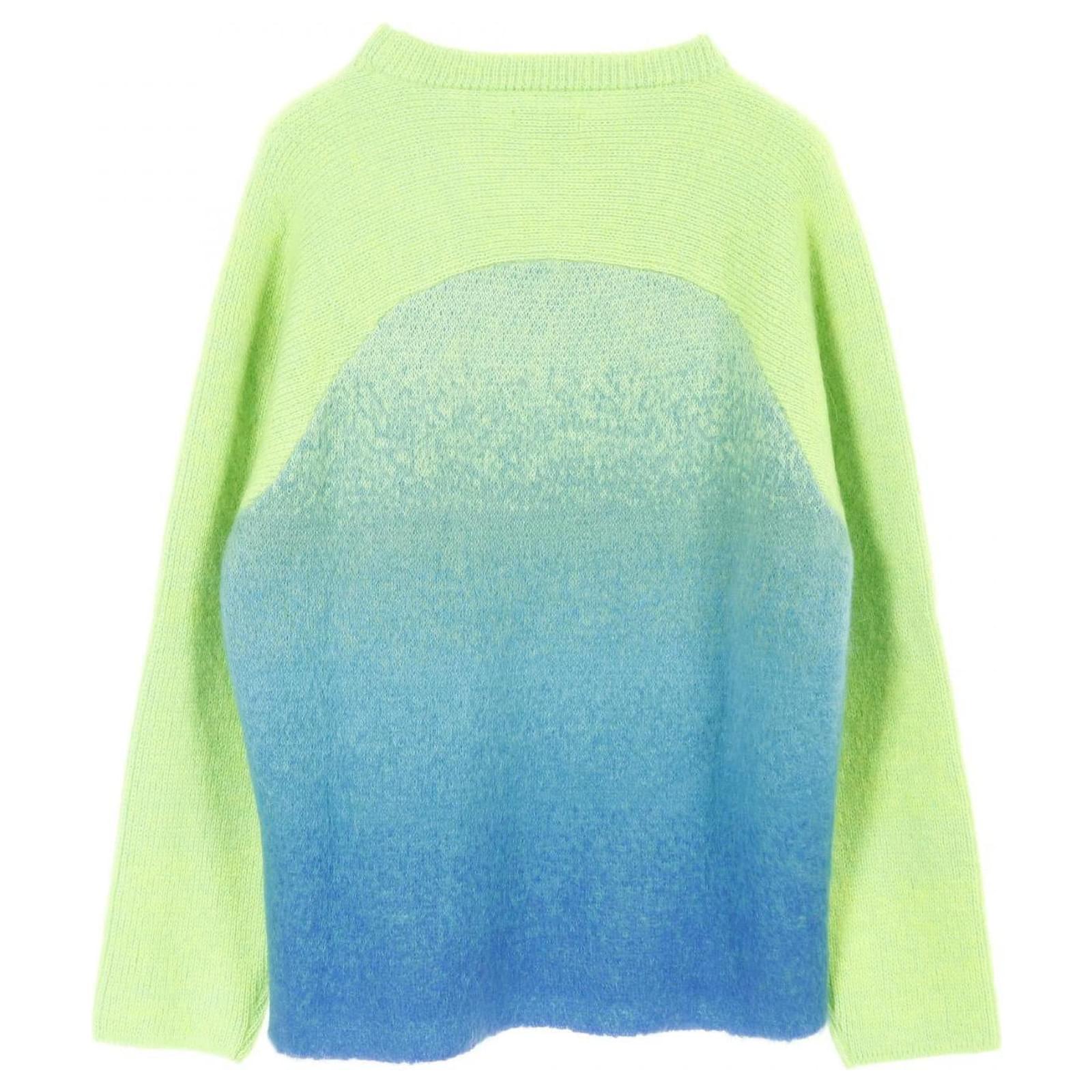 Autre Marque Maglione Gradient Rainbow ERL in lana, mohair e nylon