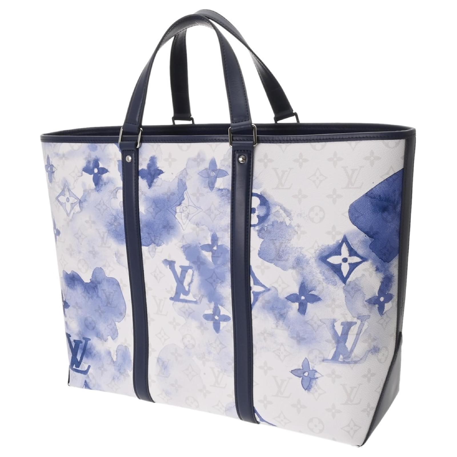 Louis Vuitton Weekend Blue Cloth  ref.2302422