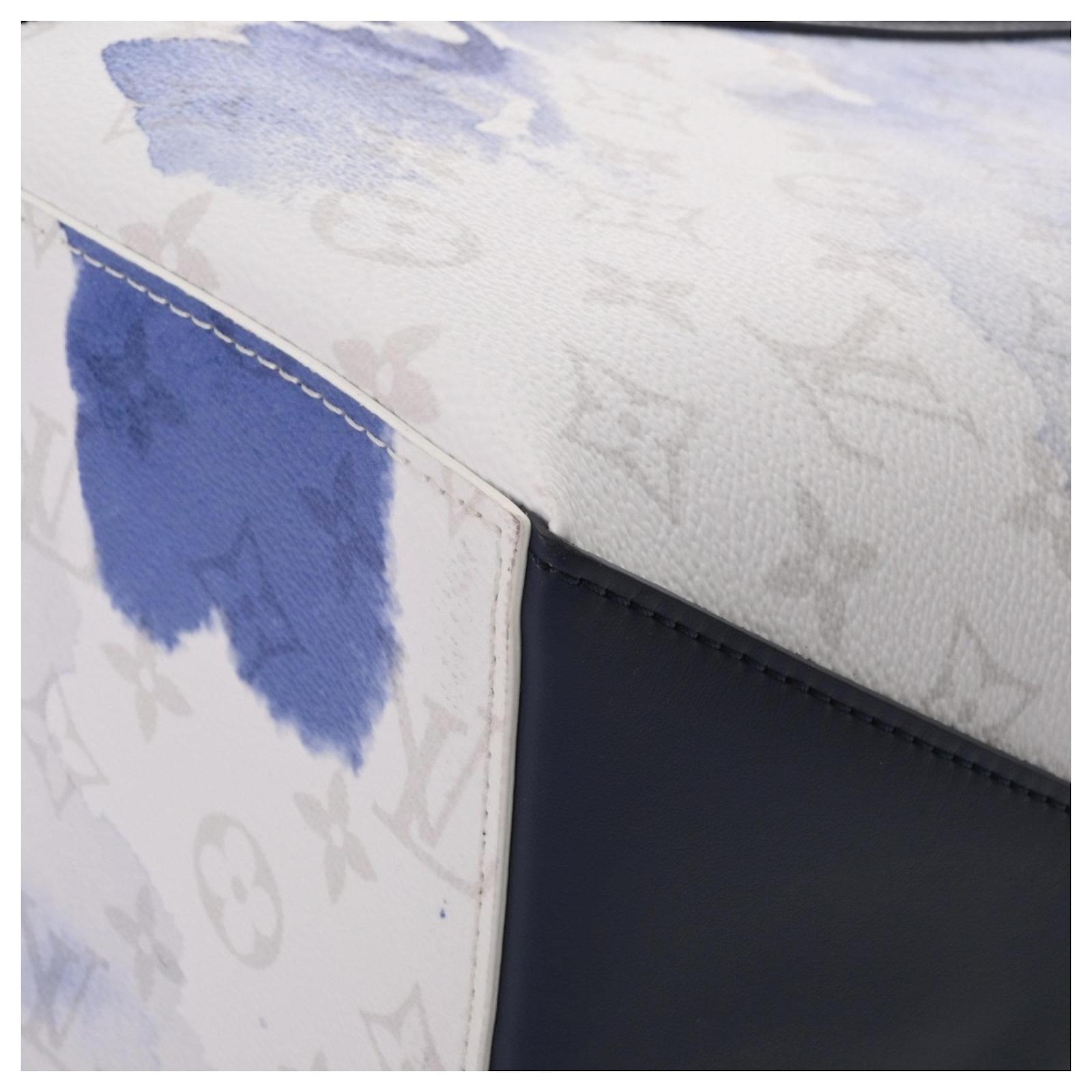 Louis Vuitton Weekend Blue Cloth  ref.2302422