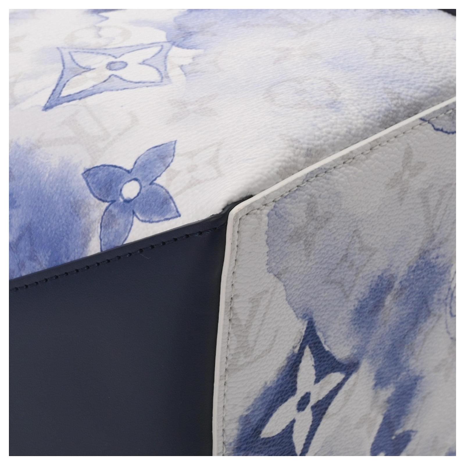 Louis Vuitton Weekend Blue Cloth  ref.2302422