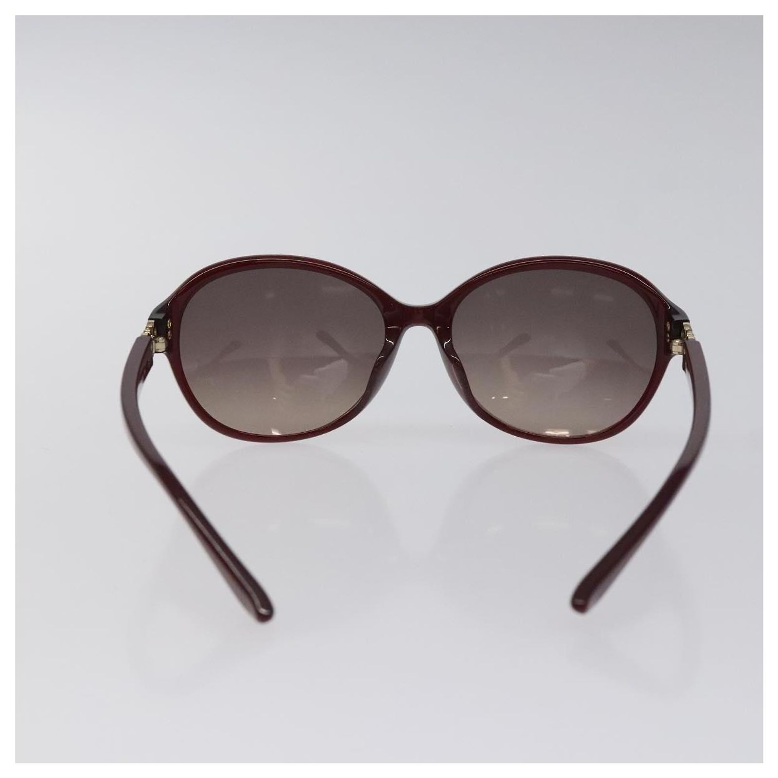 Salvatore Ferragamo Gancini Sunglasses plastic Bordeaux Auth  display picture 3