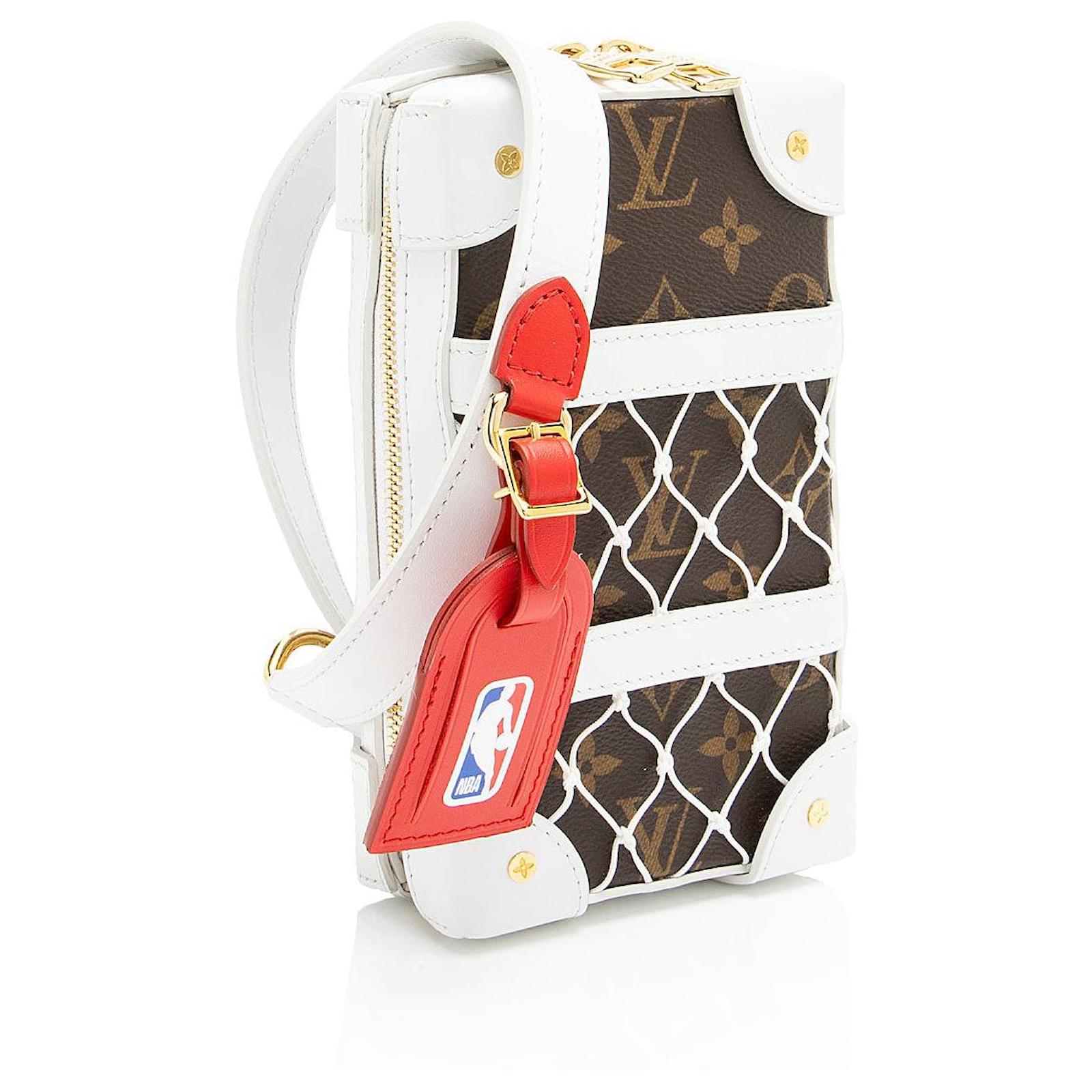 Louis Vuitton x NBA Monogram Canvas Soft Trunk Crossbody Brown Leather  ref.2313901