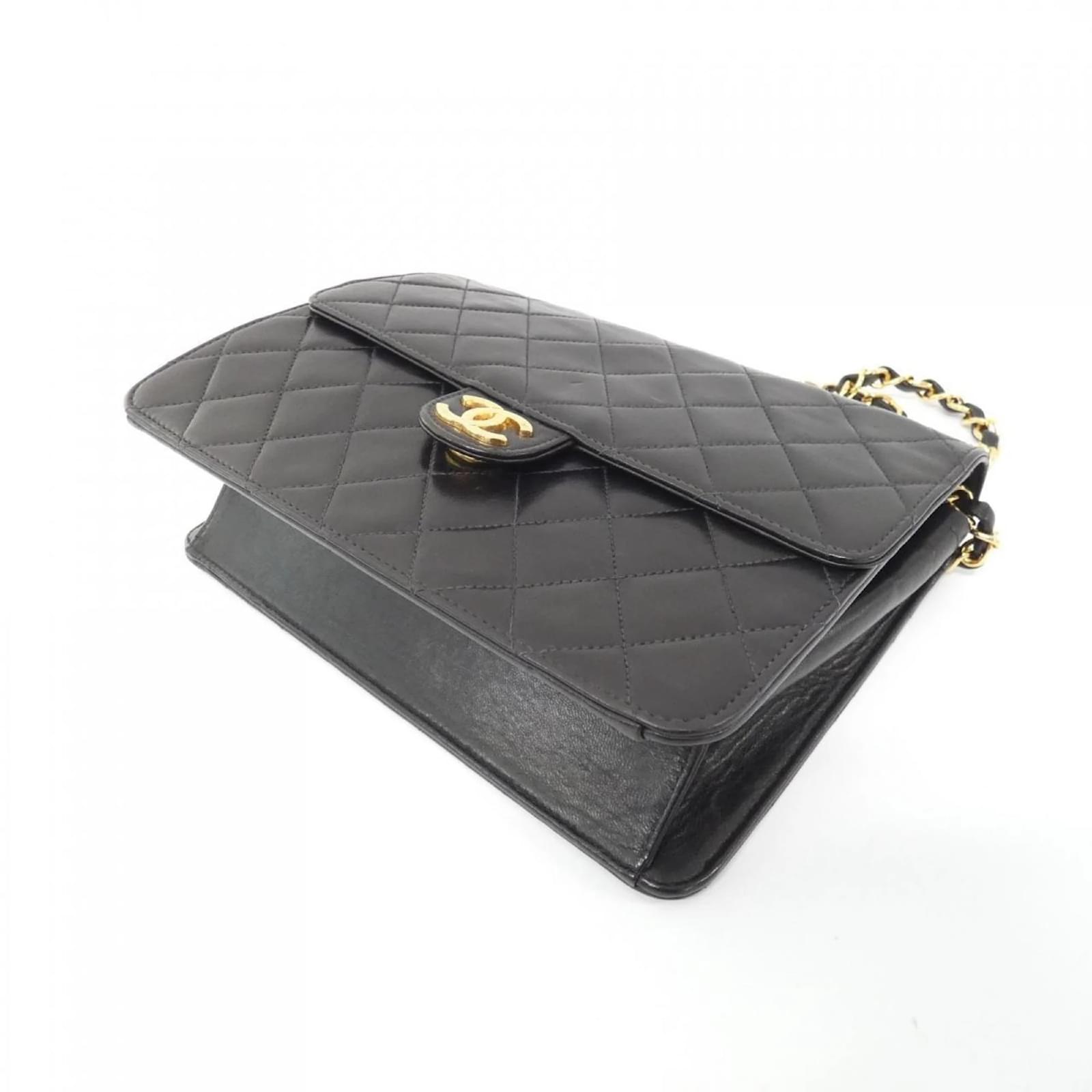 Chanel 03569 Shoulder Bag Black Leather ref.JC2314588 (Sold
