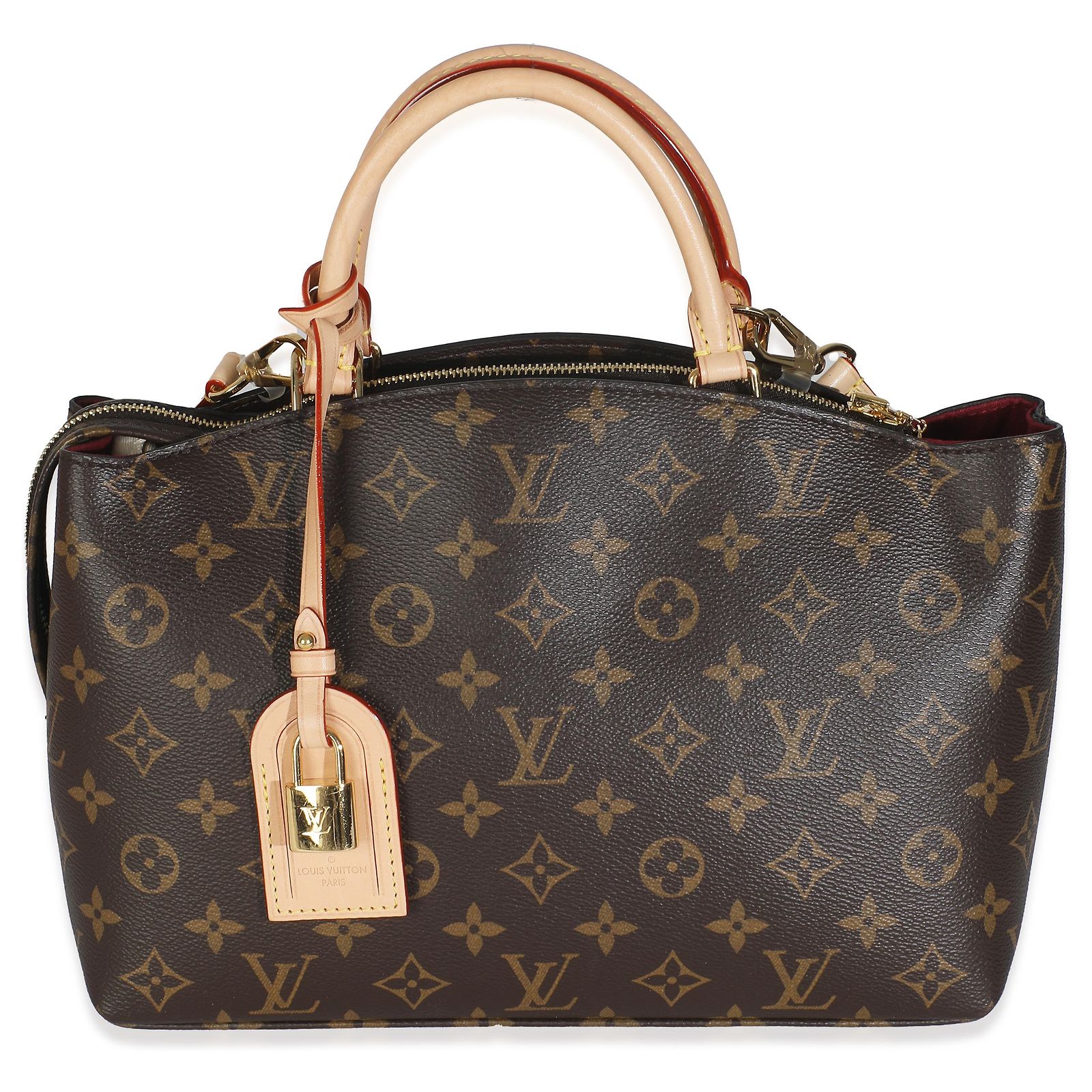 【rara】LOUIS VUITTON プティ・パレPM Louis Vuitton Monogram Canvas Petit Palais PM Brown Cloth ref