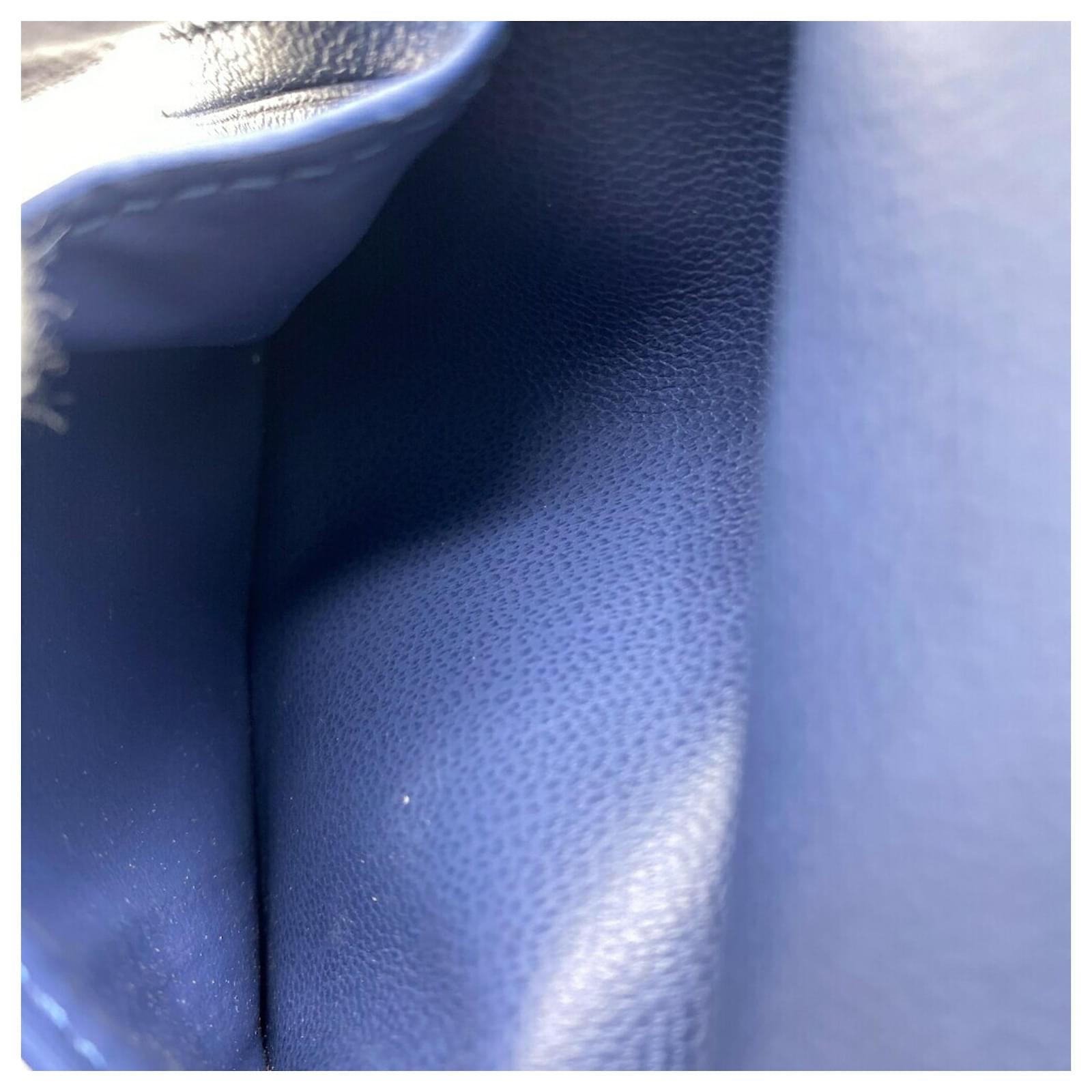 Louis Vuitton Monogram Denim Bi-Fold Wallet Blue ref.2316380