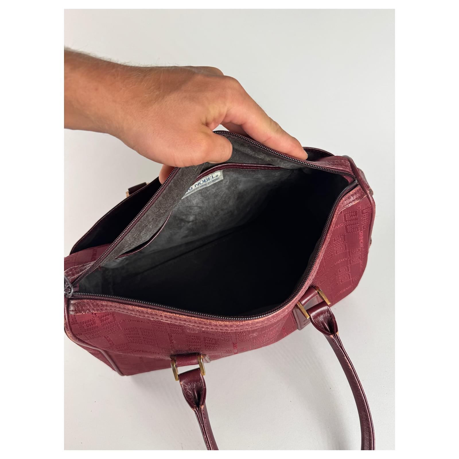 バッグ GIVENCHY SUEDE LEATHER MINI BOSTON BAG Givenchy Has Some Really Great Bags in Its Line up Right Now