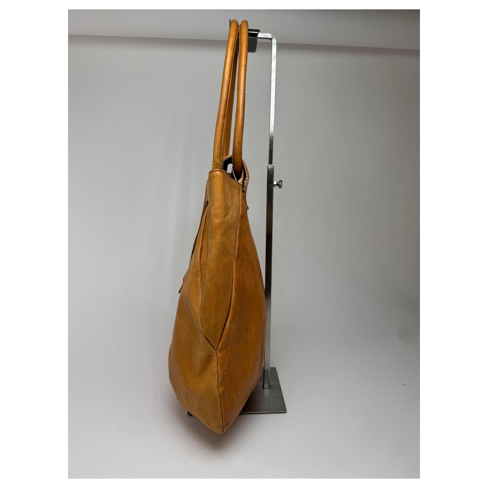 Vintage Vivienne Westwood 2 Way Leather bag camel ref.2319441