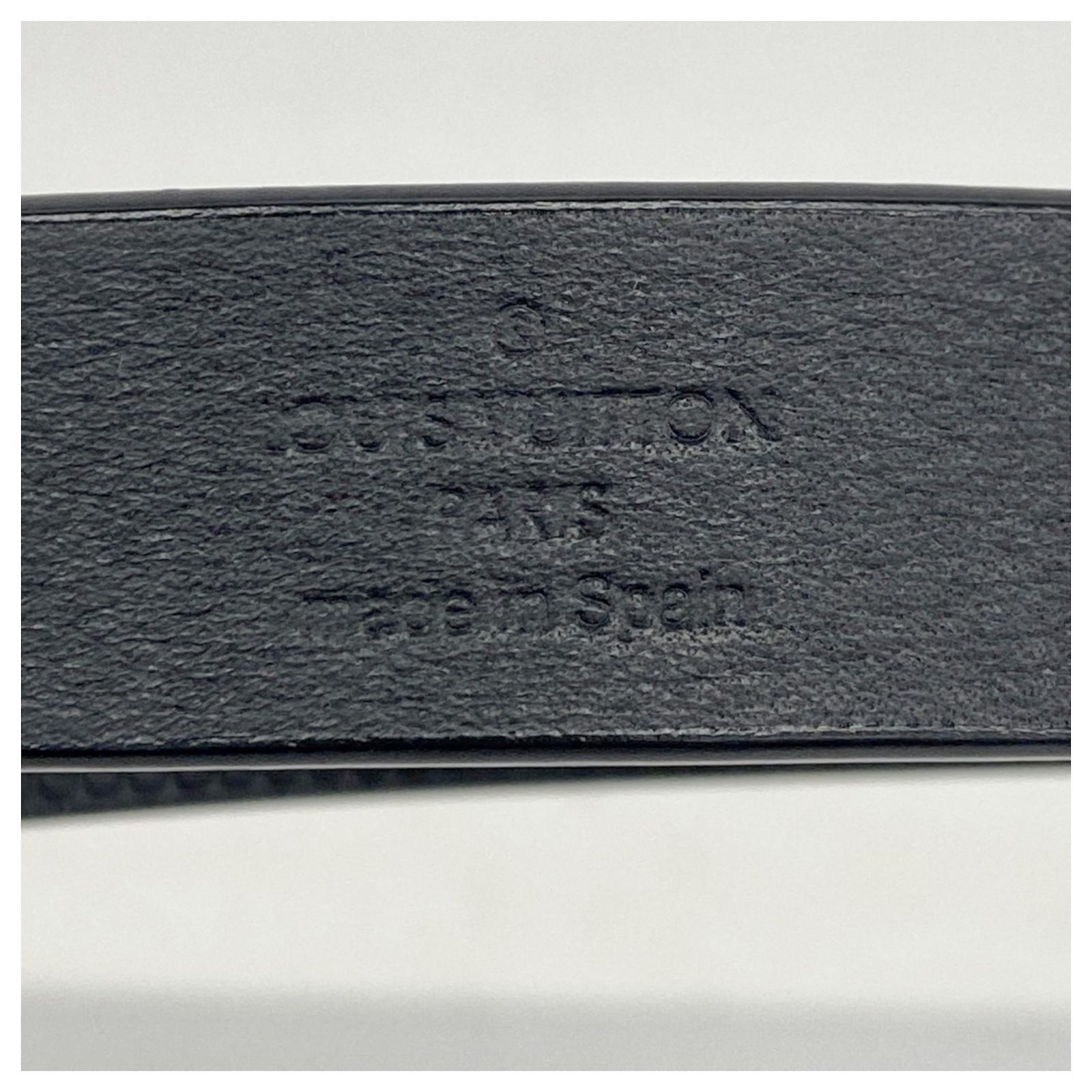 Louis Vuitton Belt Couture M9578 Black Golden ref.2321274 (Sold