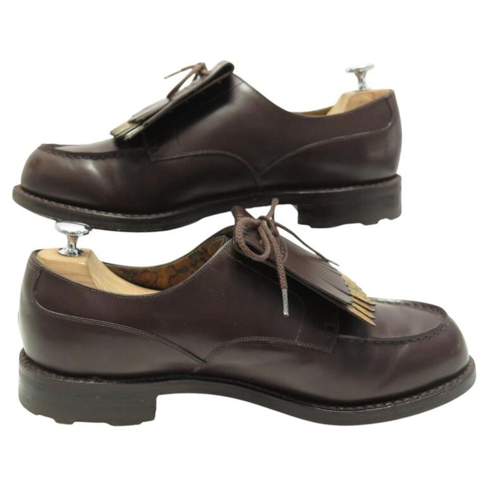 Chaussures JM Weston Modèle 634 Beaubourg En Cuir Noir - Taille 46 (12 US) - État Impeccable