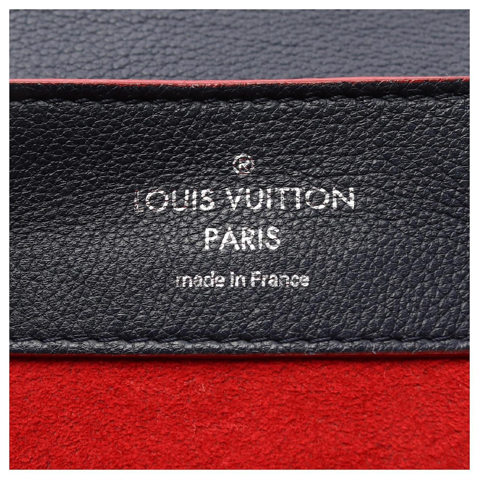 Louis Vuitton Lockme Leather Backpack Blue ref.2326225