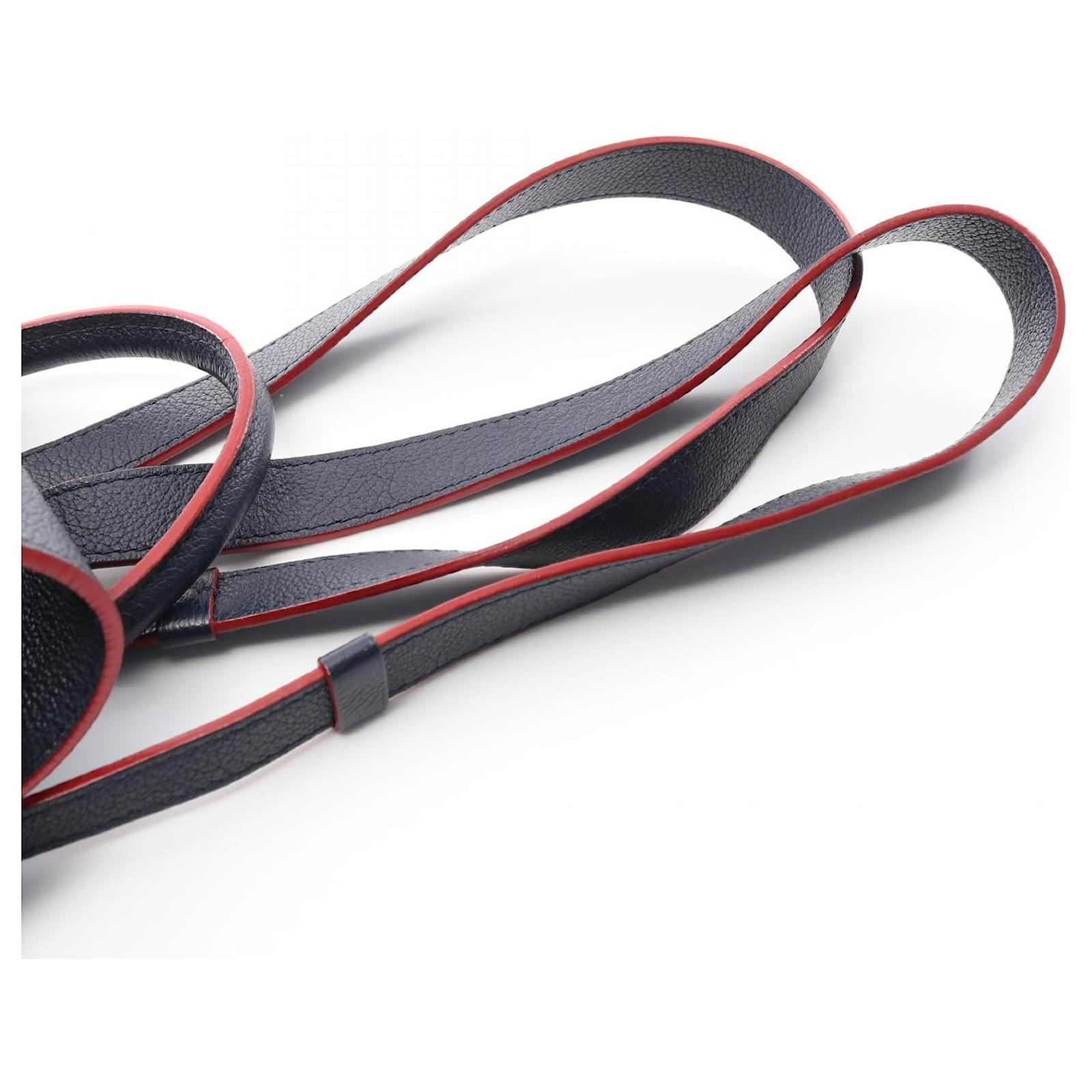 Louis Vuitton Lockme Leather Backpack Blue ref.2326225