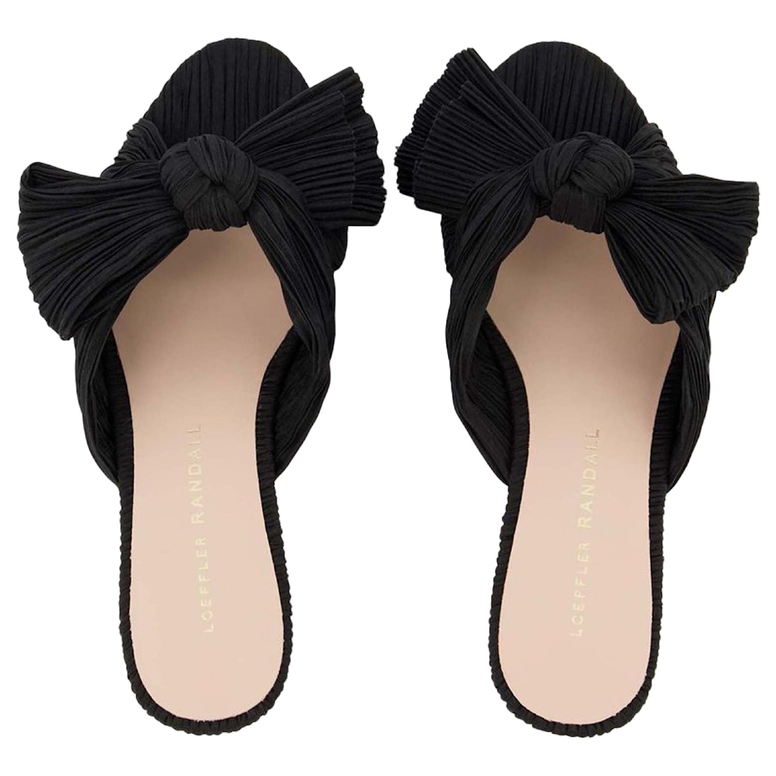 Emilia Sandals - Loeffler Randall - Black - Leather