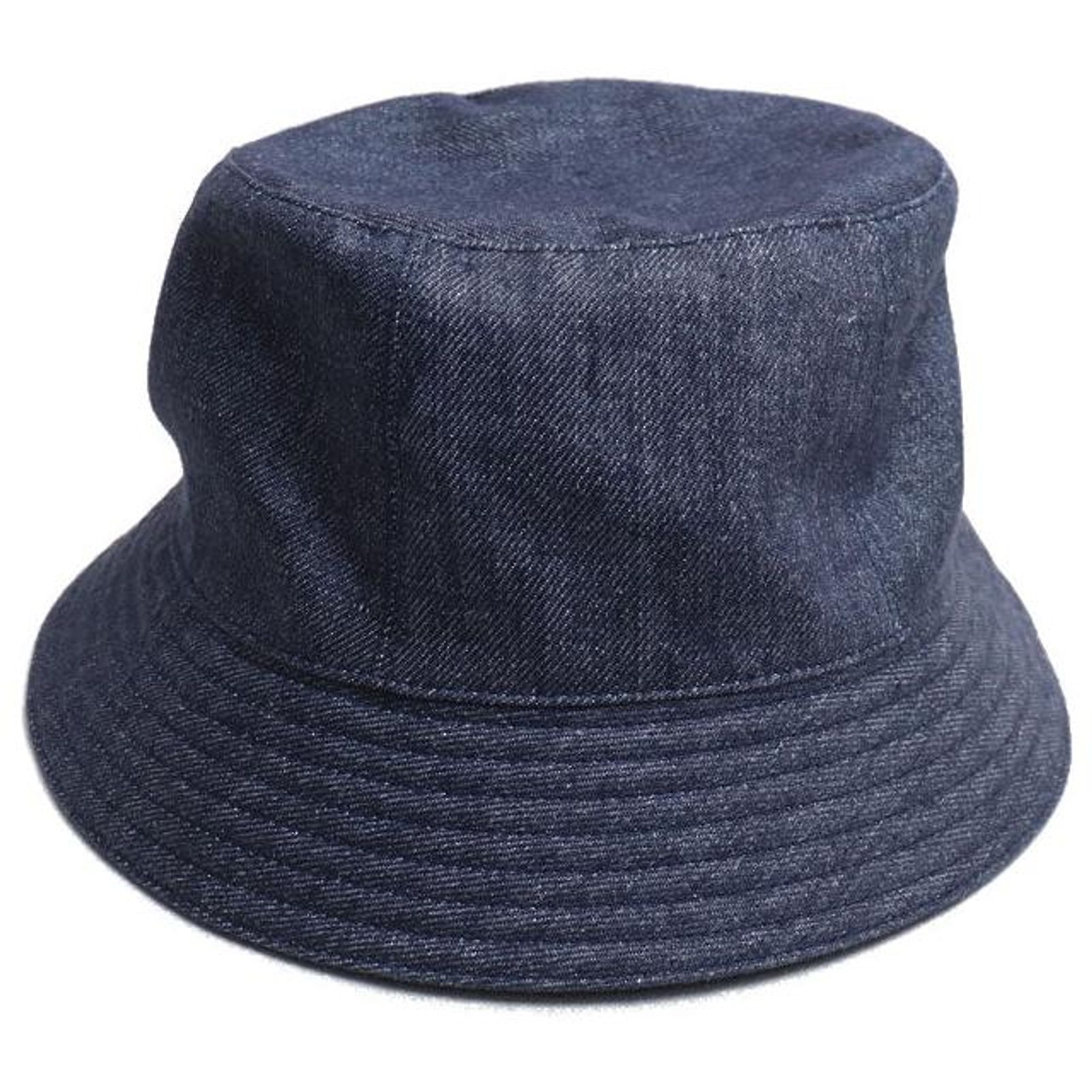 Hermès Hermes Bob Eden Linen Hat Blue Navy blue Cloth ref  display picture 1