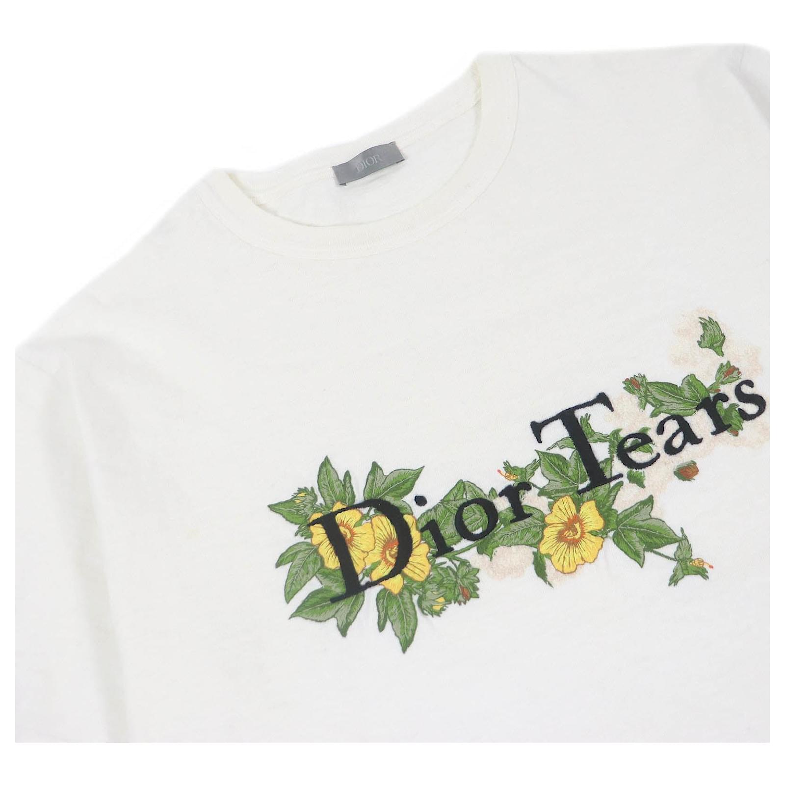 Dior Tears ホワイト Tシャツ Dior Tears ホワイト Tシャツ