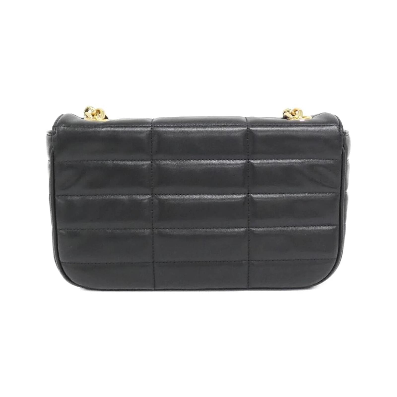 Céline Celine 111273EPZ Shoulder Bag Black Leather ref