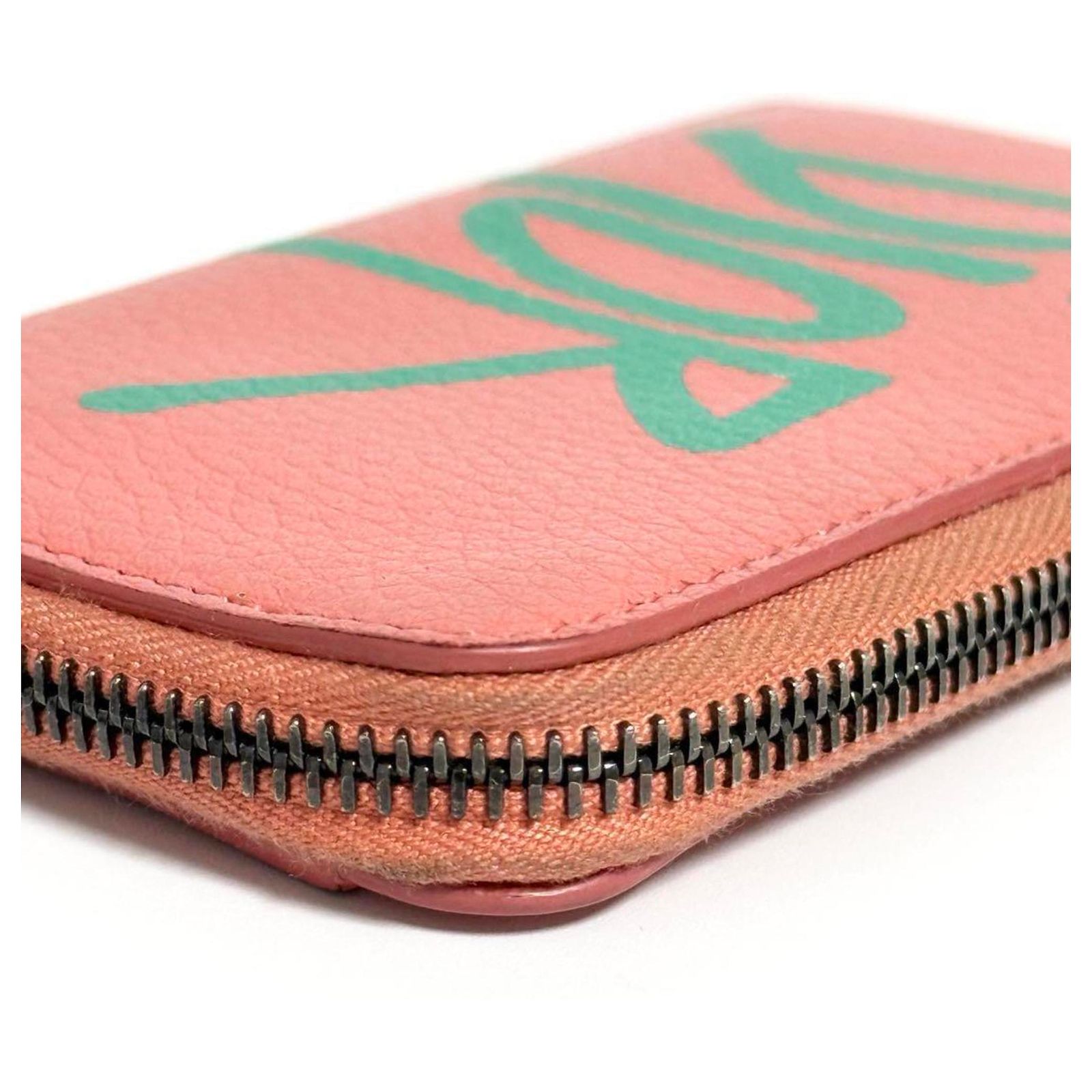 Christian Dior Shawn Stussy Fragment Case Coin Leather ref.2332229 