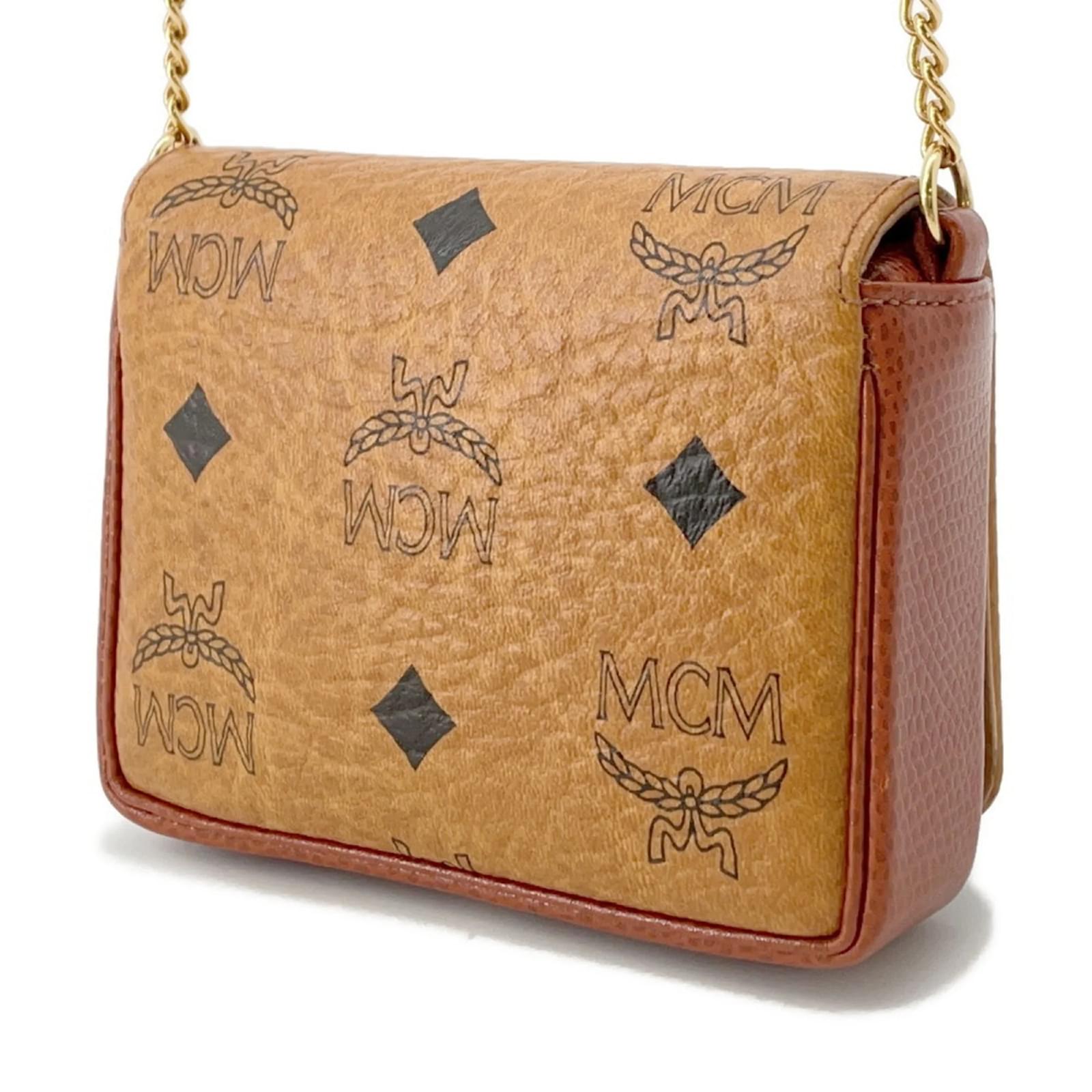 Mcm Crossbody Bag Mcm Beuteltasche Neu Tasche Braun Mini Mcm