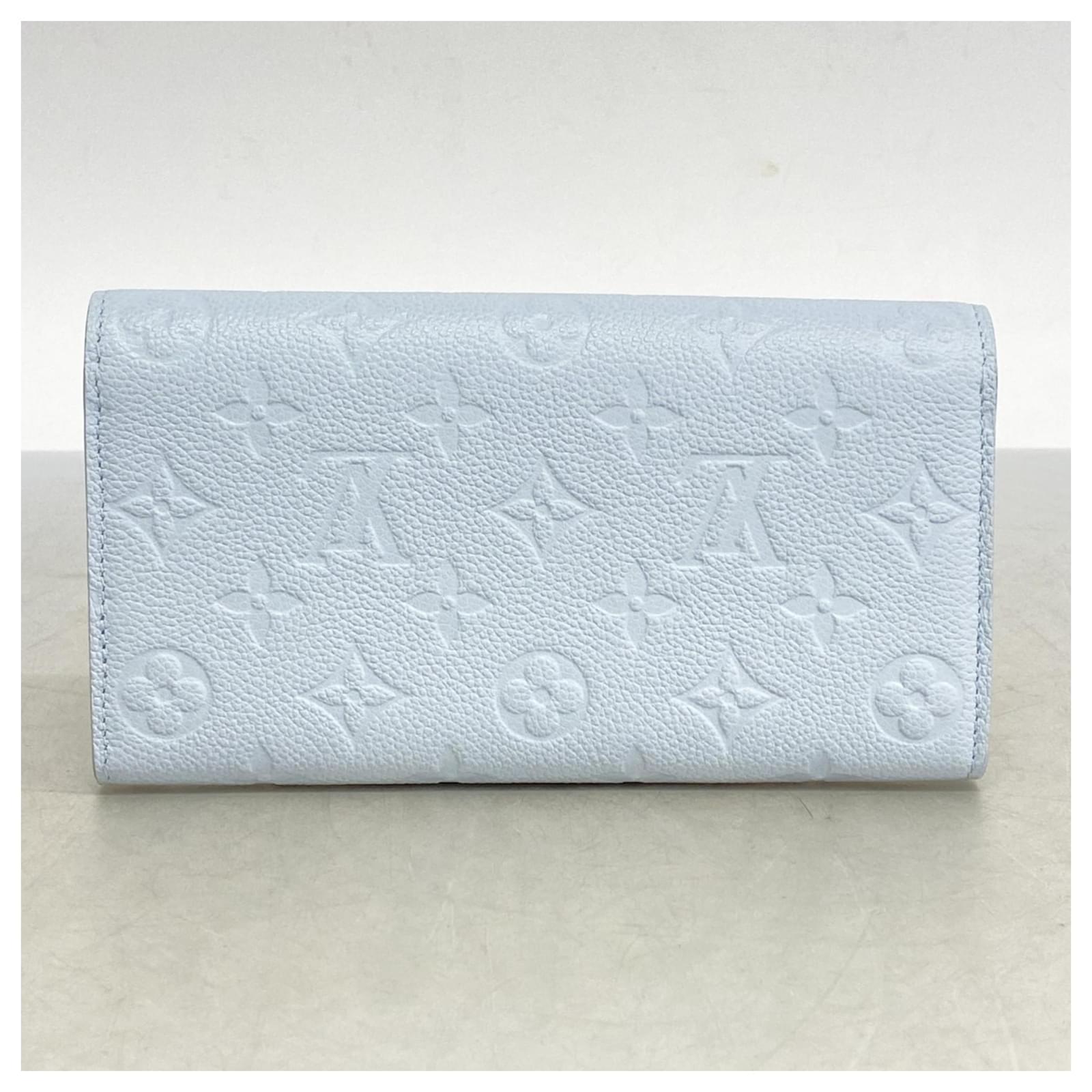 Sarah Louis Vuitton Long Wallet in Washed Blue  ref.2334417