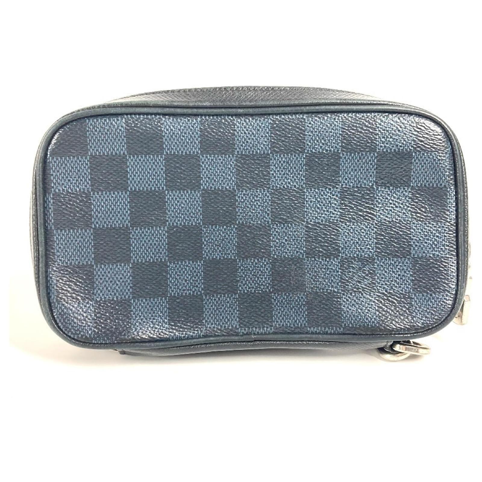 Louis Vuitton Damier Cobalt Long Wallet Navy blue  ref.2336983