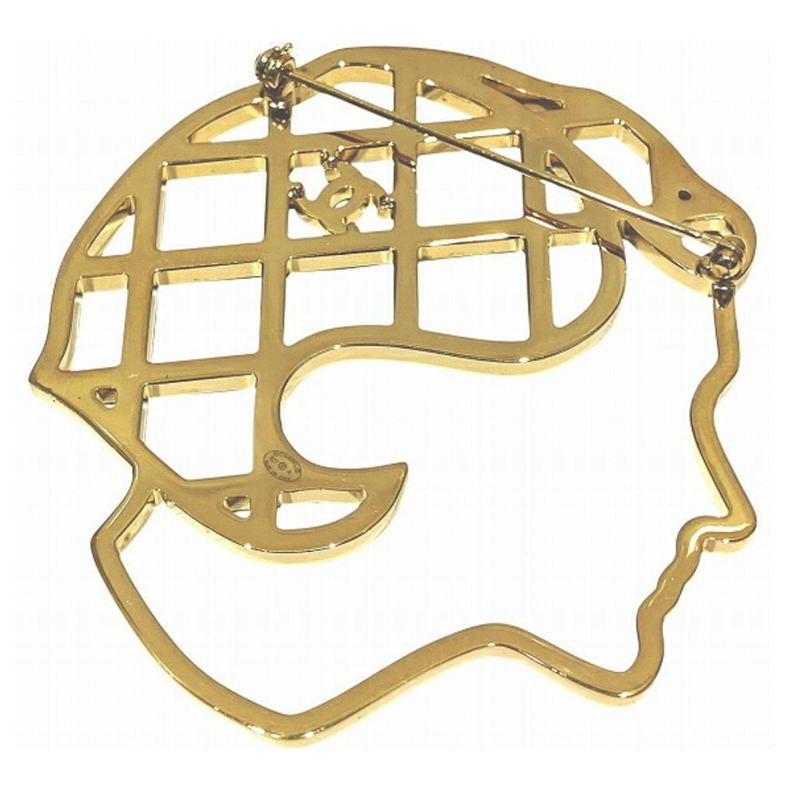 アクセサリー CHANEL Coco Mark Golden Chanel Coco Mark Golden Gold-plated ref.1732473 - Joli Closet