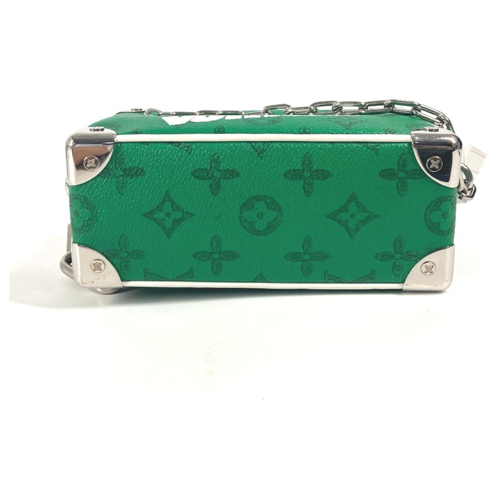Louis Vuitton Monogram Green Pochette Shoulder Bag ref.2337723