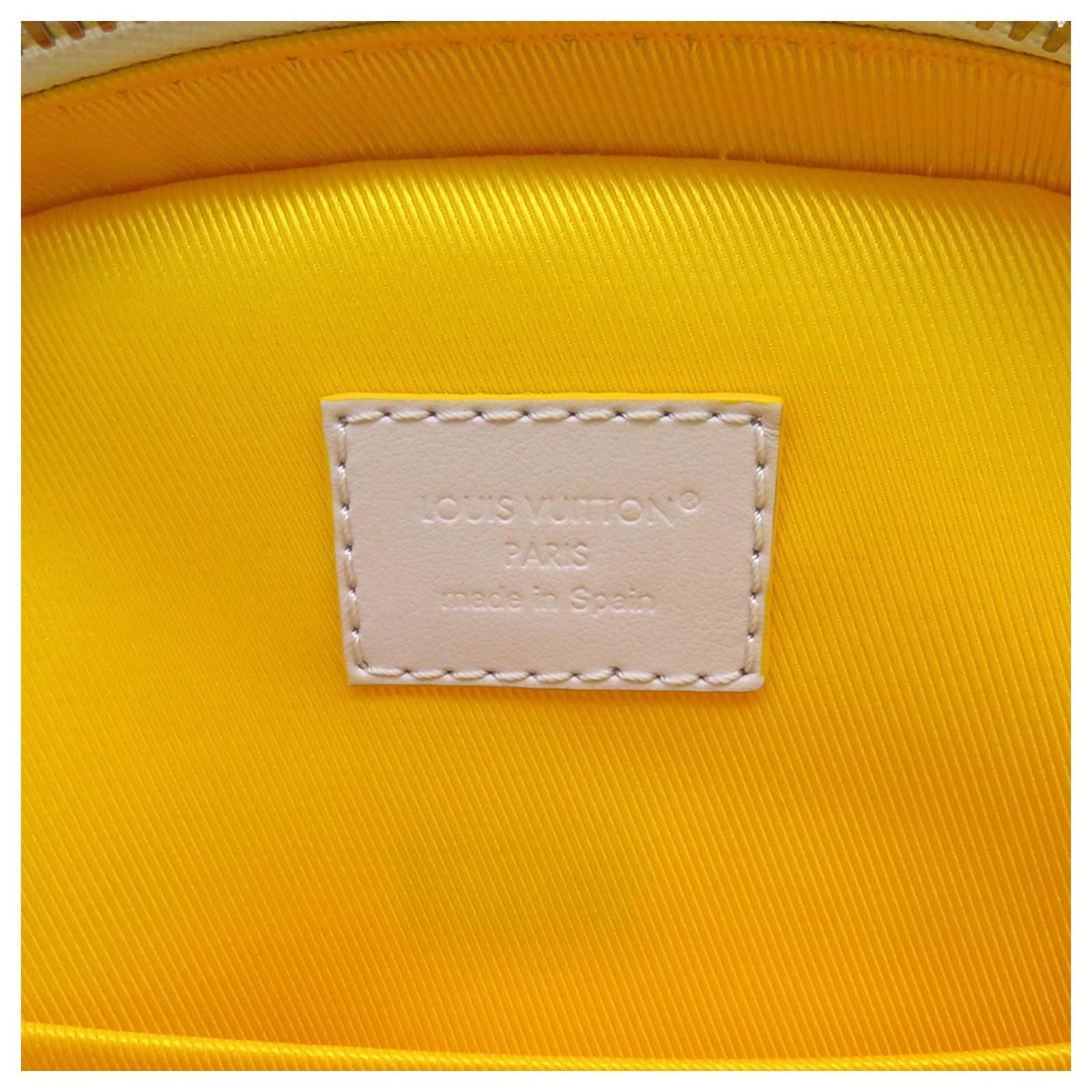 Louis Vuitton Monogram Glow Avenue Sling Bag Brown Yellow ref