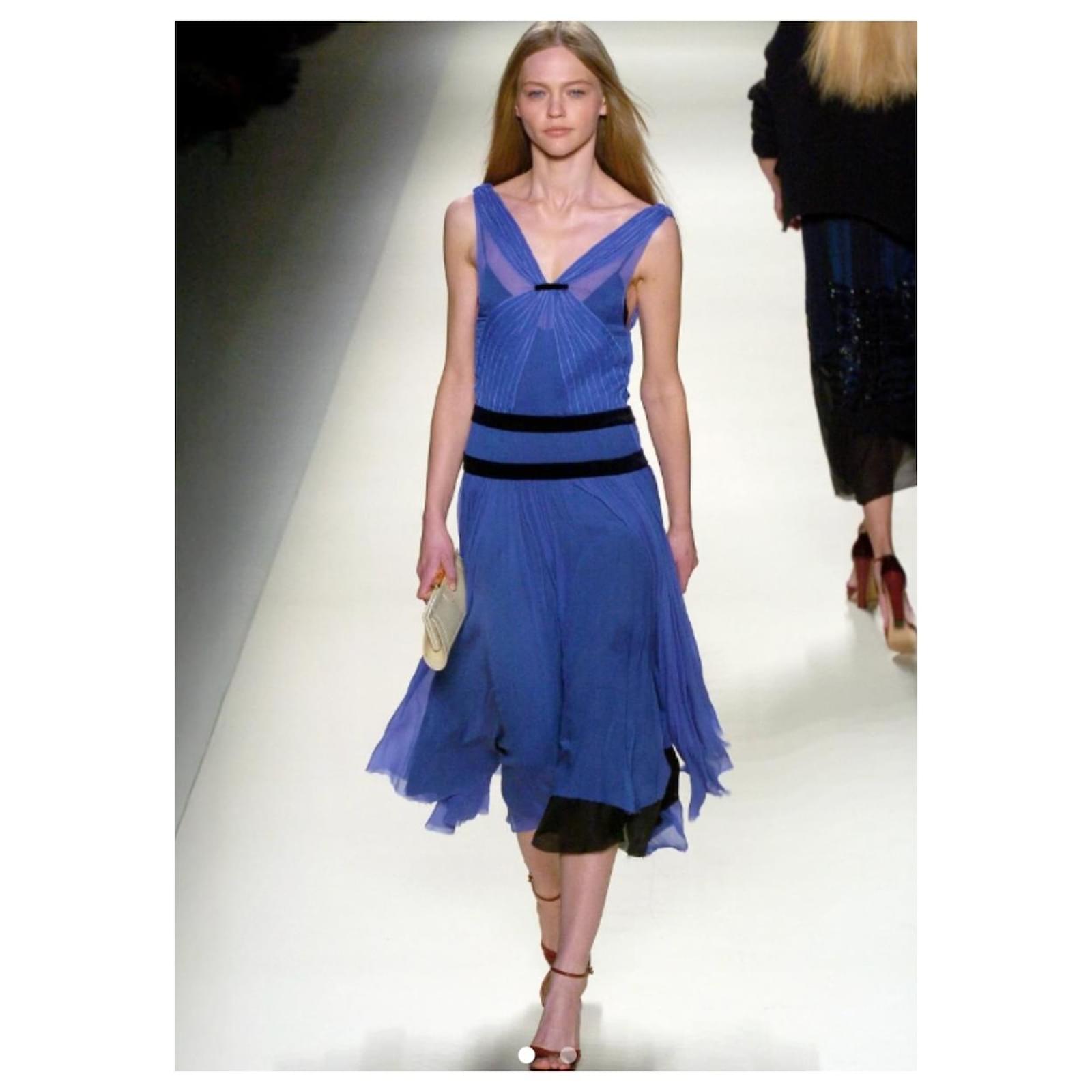 sachin and babi light blue dress Chlo Silk sleeveless asymmetric maxi dress