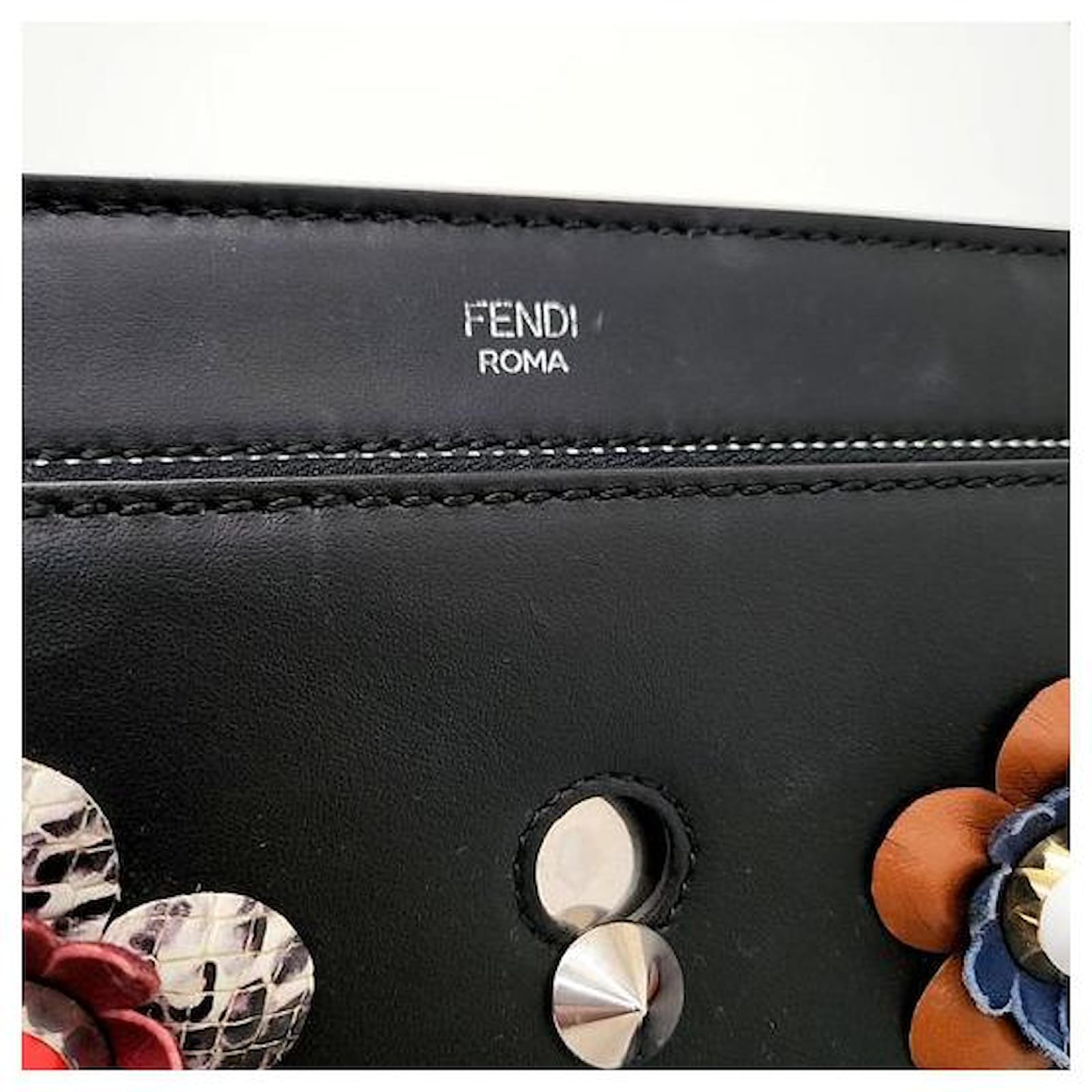 Sac Fendi Dot Come Cuir Noir Joli Closet