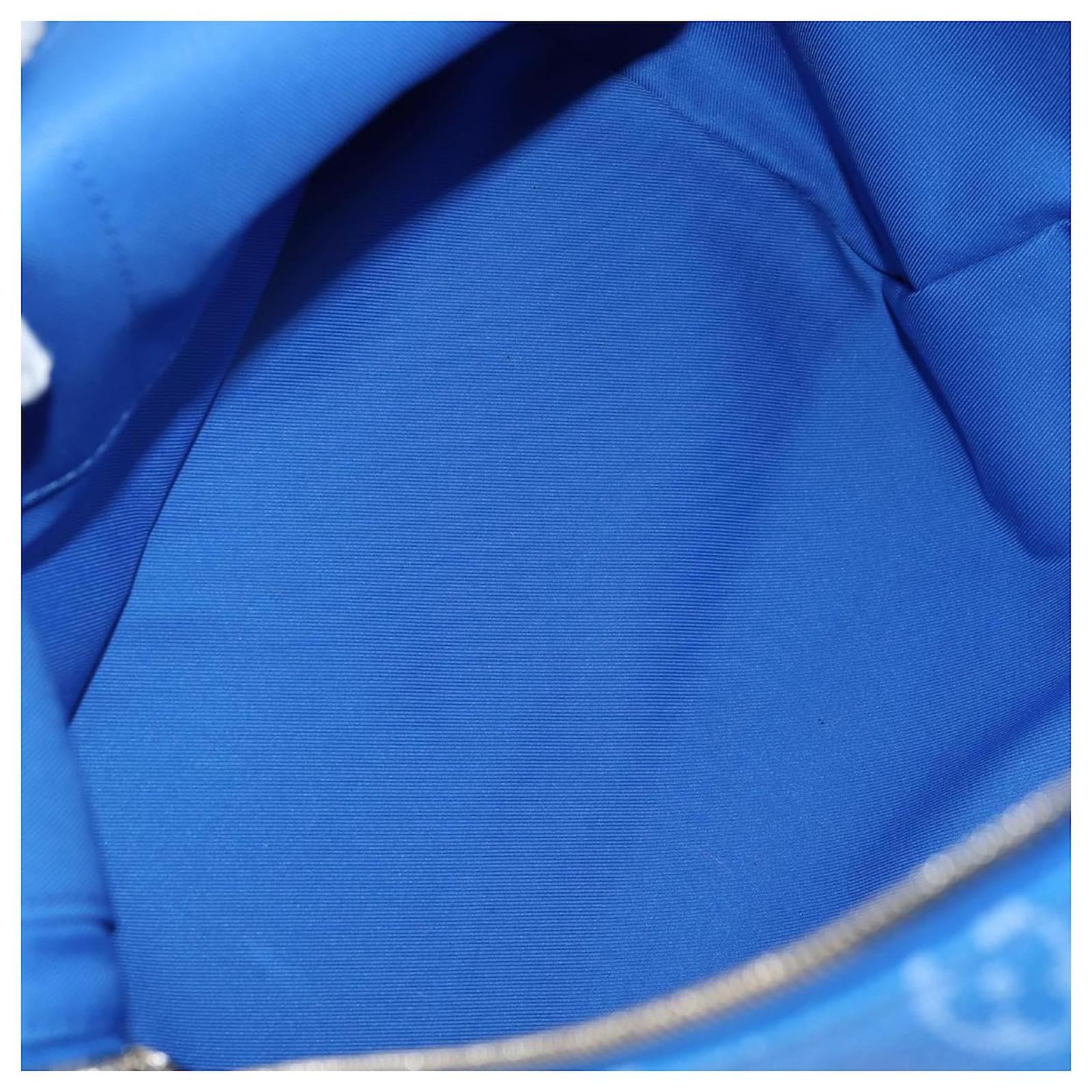 LOUIS VUITTON Clouds Backpack Multi Pocket Backpack Blue M45441 LV Auth 126591SM Cloth ref.2342098