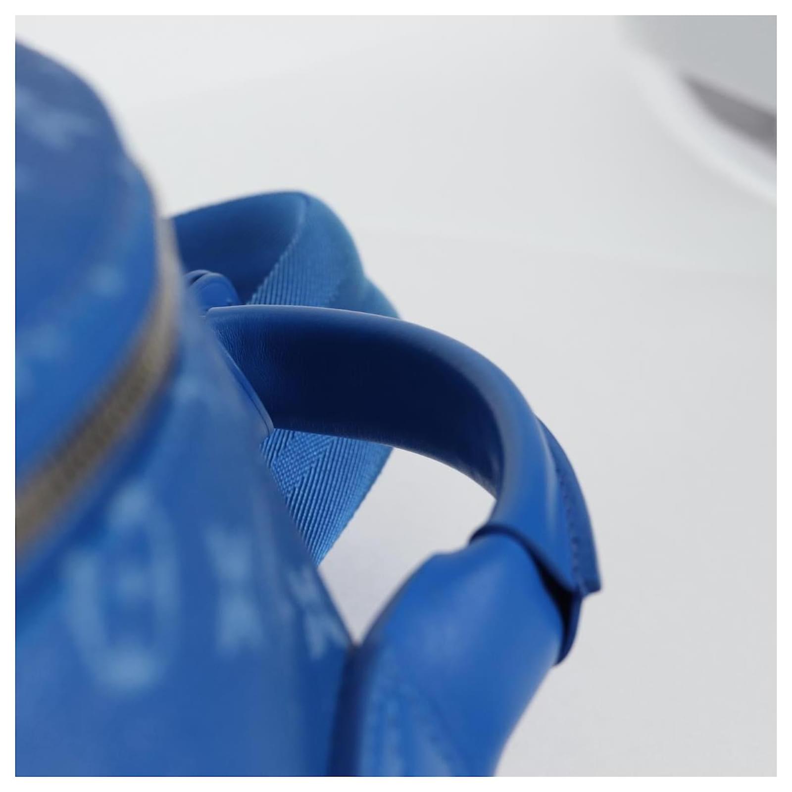 LOUIS VUITTON Clouds Backpack Multi Pocket Backpack Blue M45441 LV Auth 126591SM Cloth ref.2342098