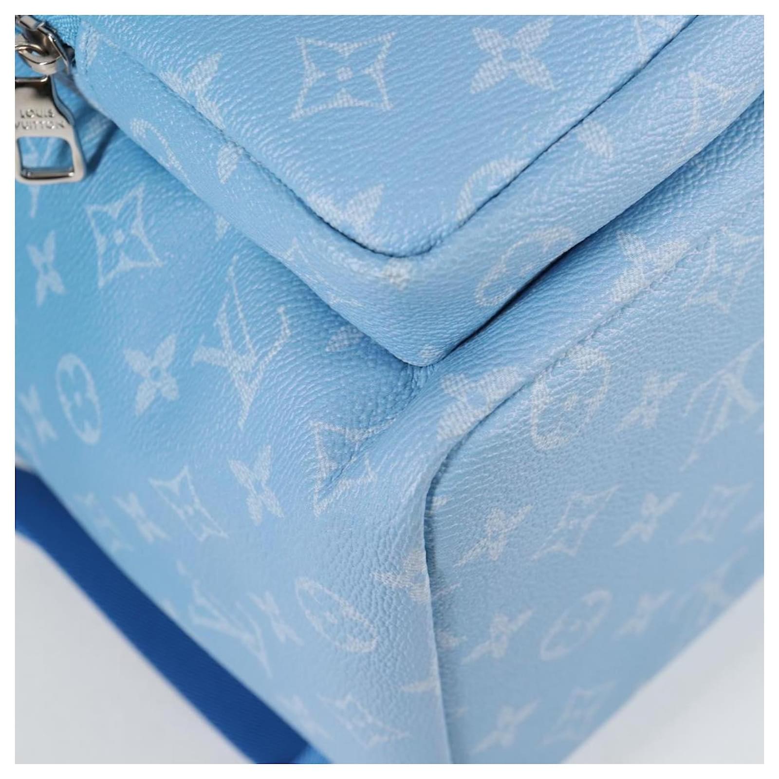 LOUIS VUITTON Clouds Backpack Multi Pocket Backpack Blue M45441 LV Auth 126591SM Cloth ref.2342098