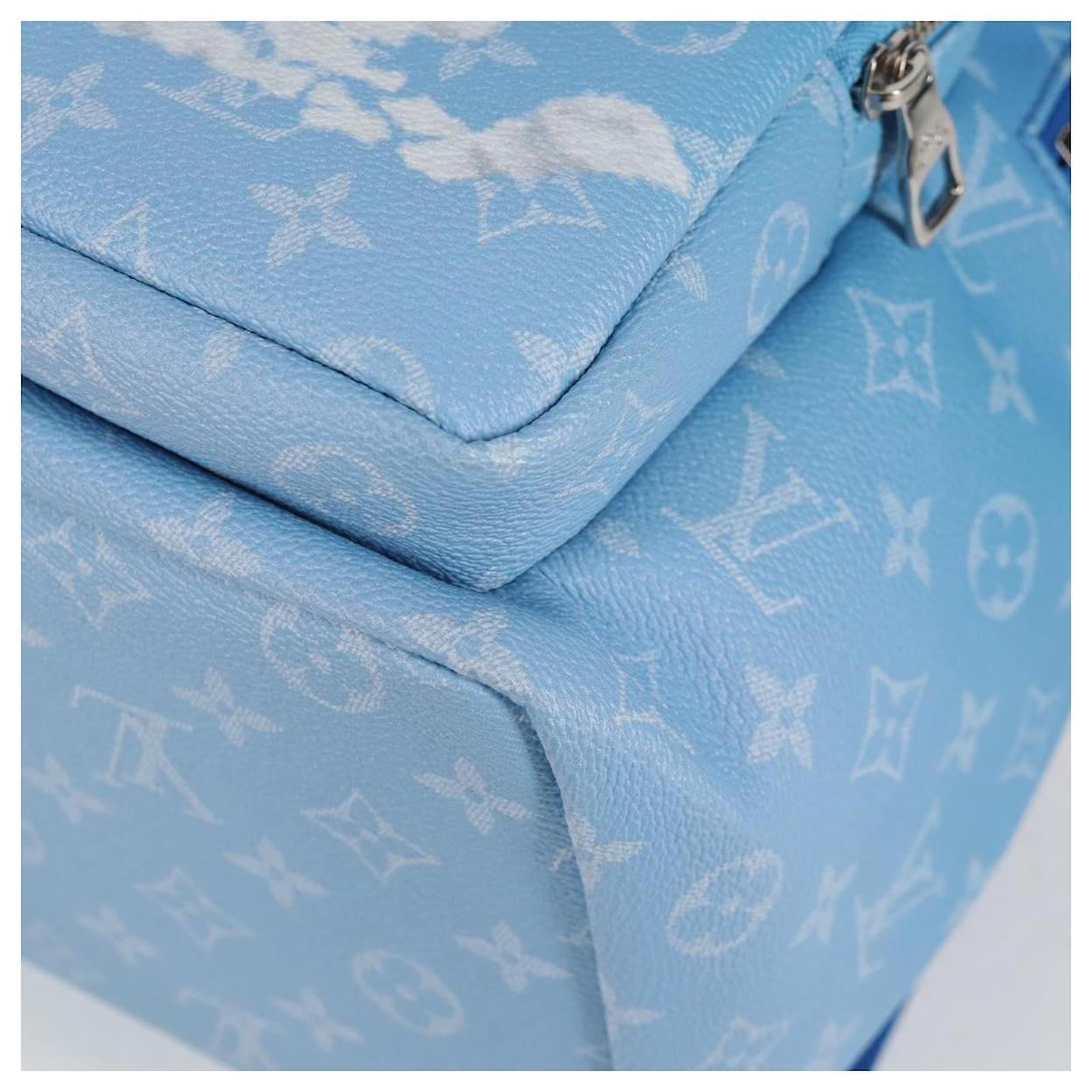 LOUIS VUITTON Clouds Backpack Multi Pocket Backpack Blue M45441 LV Auth 126591SM Cloth ref.2342098