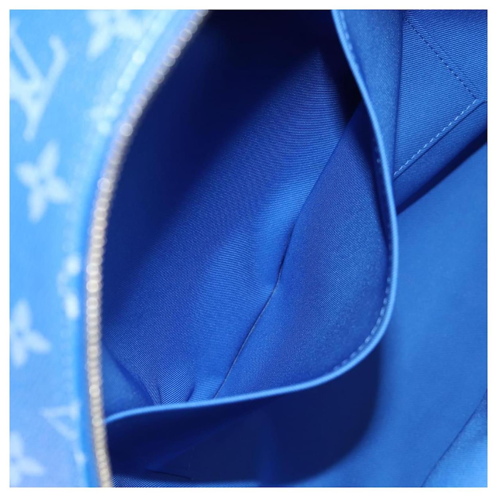 LOUIS VUITTON Clouds Backpack Multi Pocket Backpack Blue M45441 LV Auth 126591SM Cloth ref.2342098