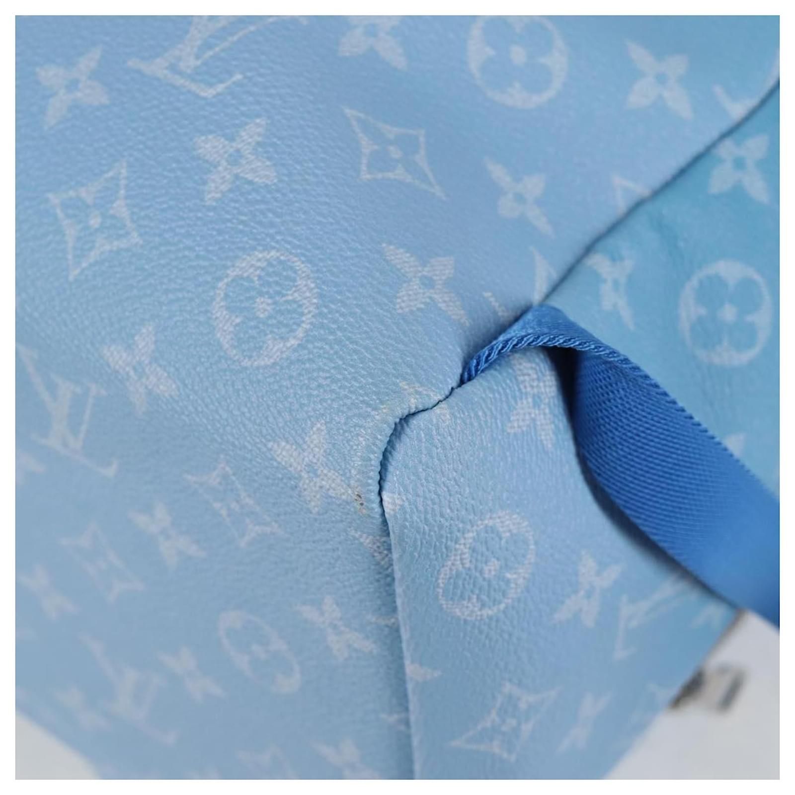 LOUIS VUITTON Clouds Backpack Multi Pocket Backpack Blue M45441 LV Auth 126591SM Cloth ref.2342098