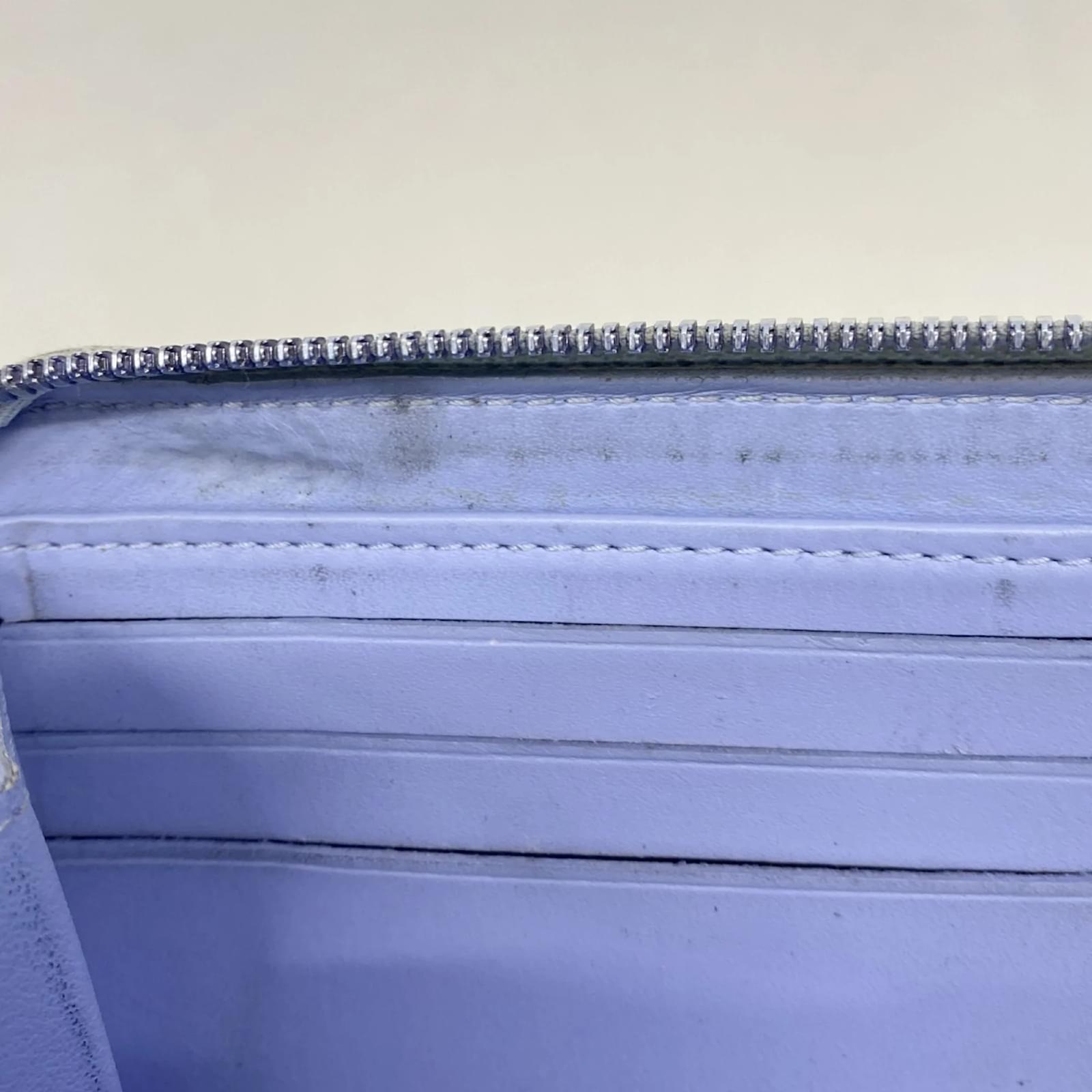 Louis Vuitton Long Wallet Monogram Certy Masters Collection Blue  ref.2344390