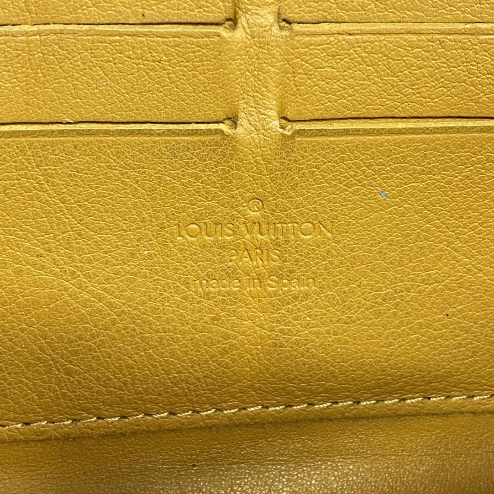 Louis Vuitton Long Wallet Monogram Denim Zippy Blue  ref.2345390