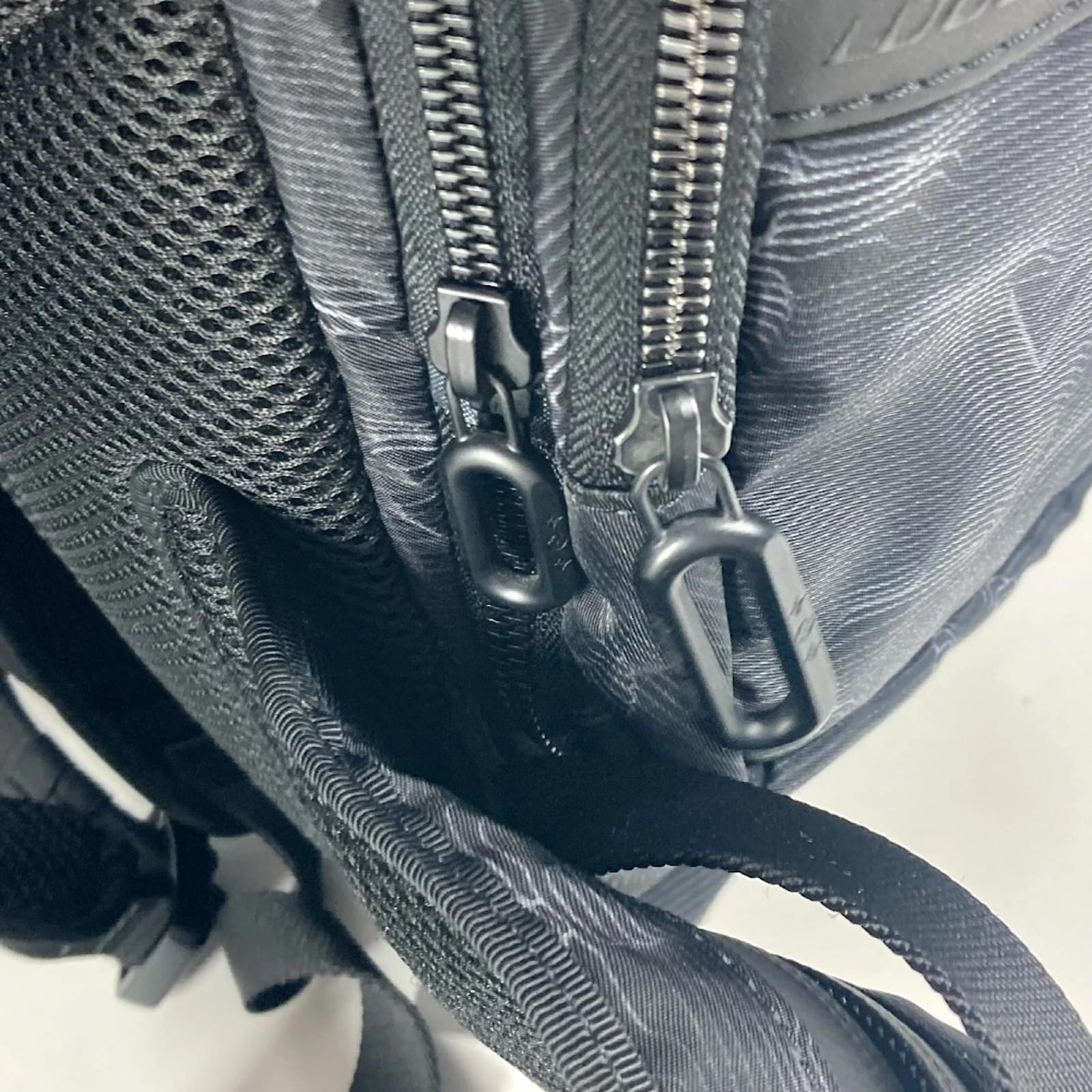 Louis Vuitton 2054 3D Monogram Mountain Backpack Black Leather Nylon  ref.2346101