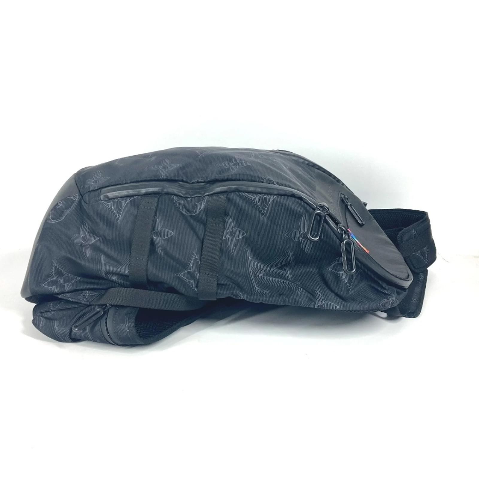 Louis Vuitton 2054 3D Monogram Mountain Backpack Black Leather Nylon  ref.2346101